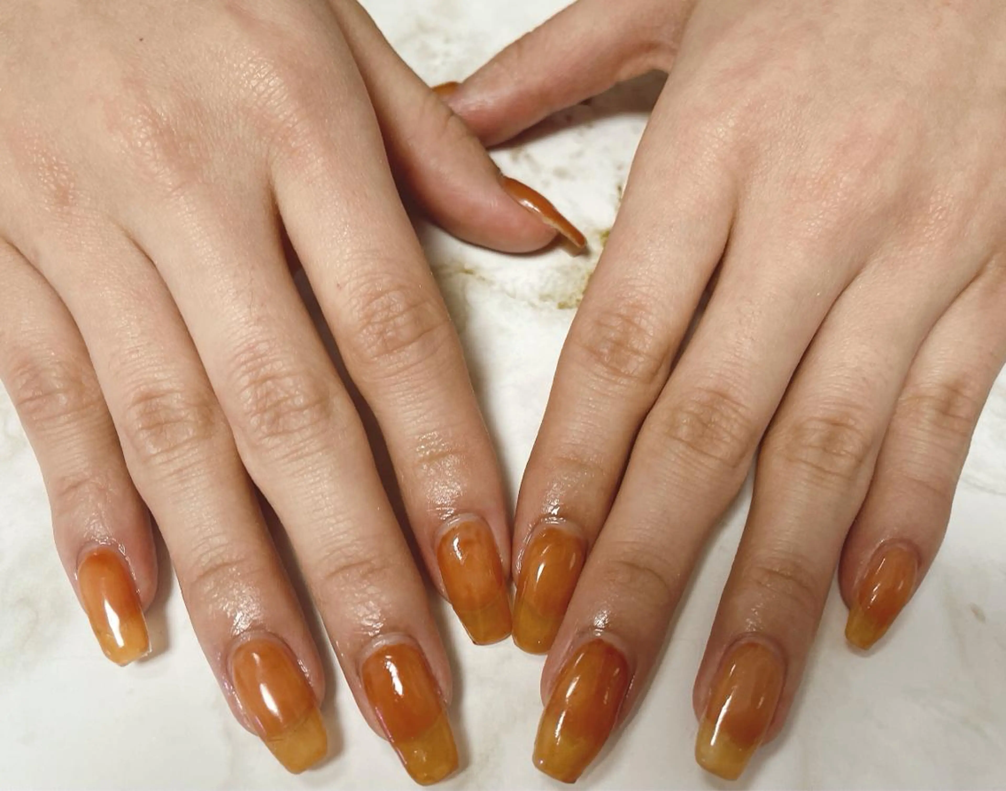 ネイル ロングネイル ハンドネイル Mogu nail 二子玉川のネイルデザイン