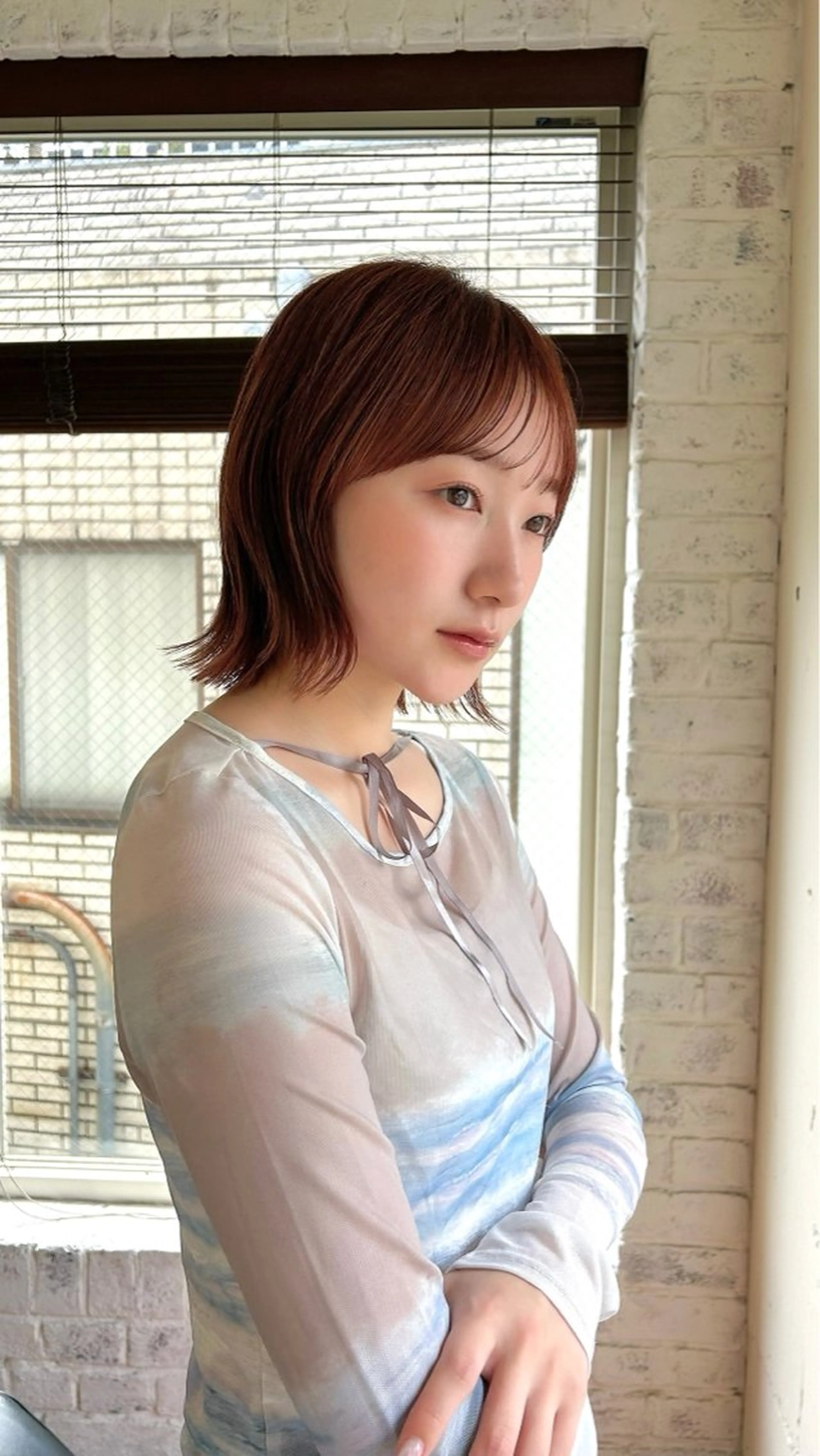 カラー 🎀asumi/艶カ ラー/ミディアムのヘアスタイル