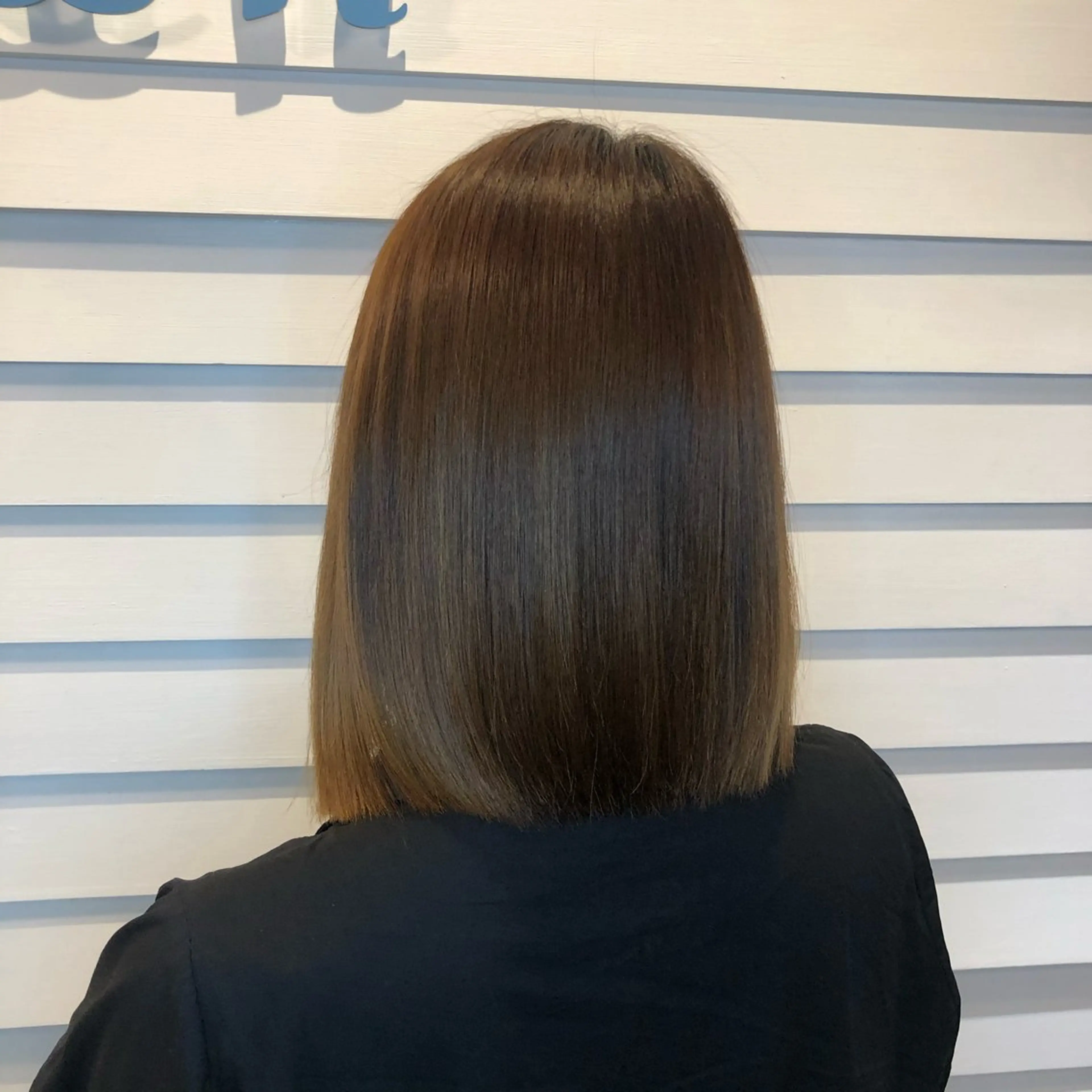 ミディアム カラー 髪質改善 トリートメント Zina/髪質改善/ 縮毛矯正/谷内昇太のヘアスタイル