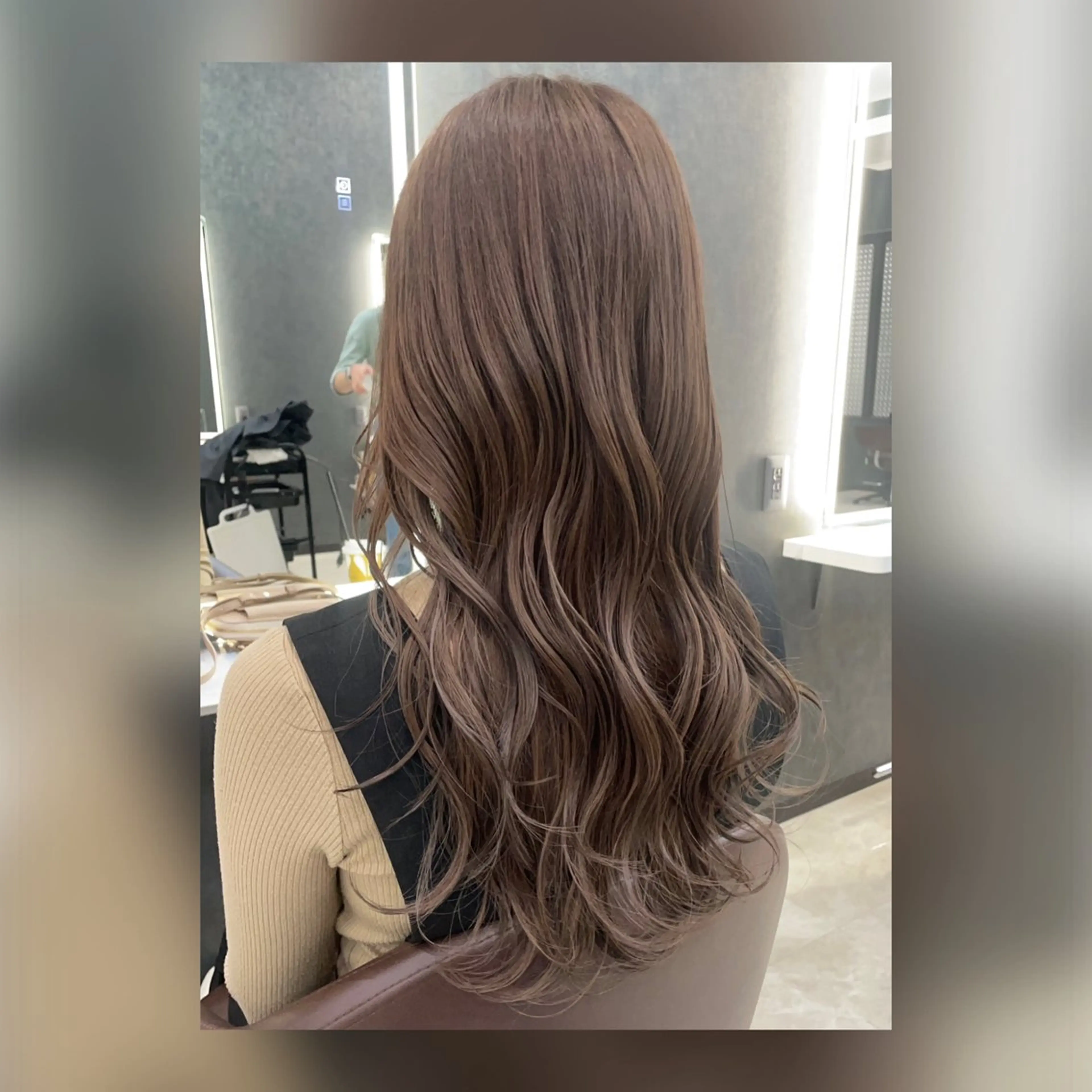 ロング カラー 問屋町/Lia💎 大下 真依のヘアスタイル