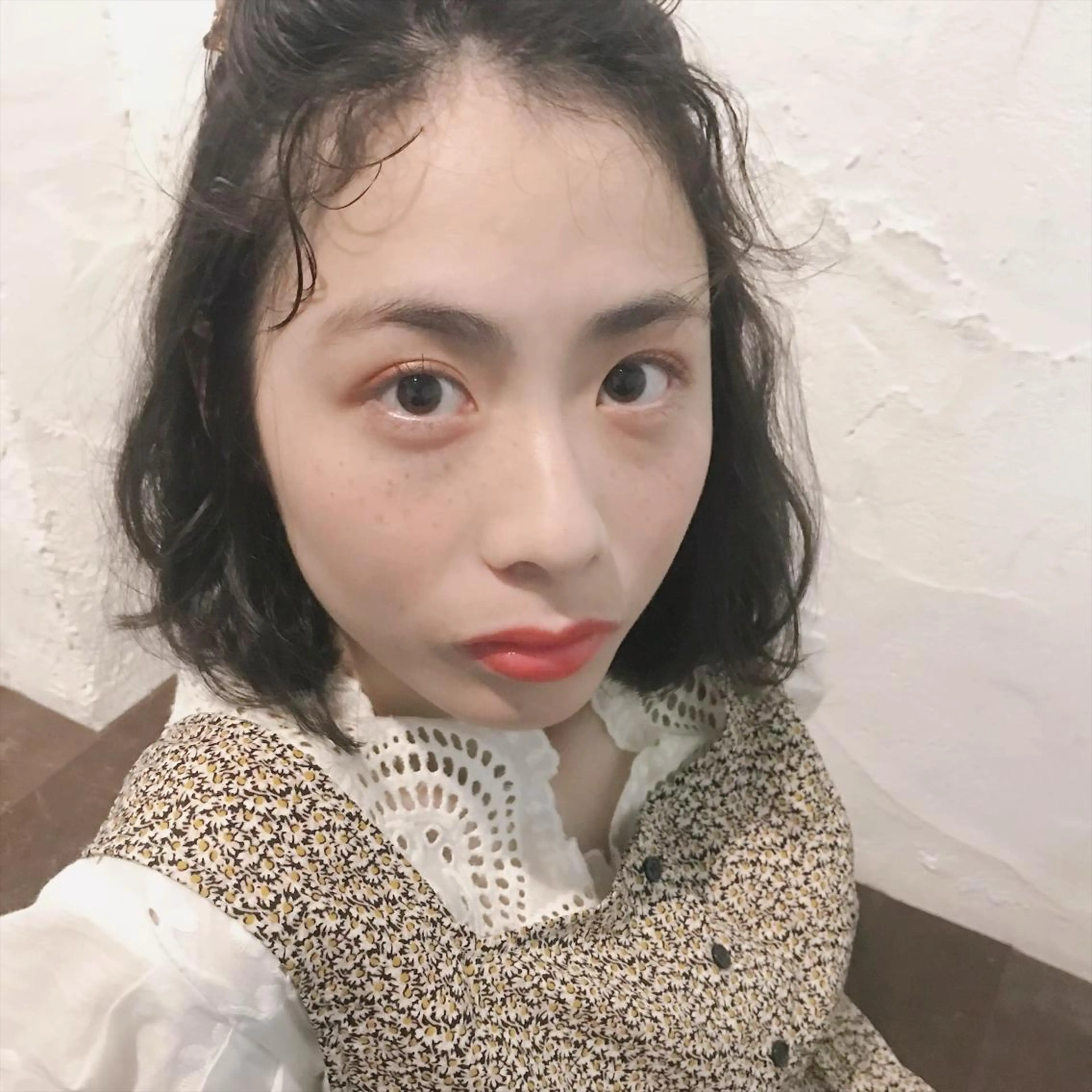 ミディアム パーマ ミディアムパーマ ニュアンスパーマ mayu .のヘアスタイル