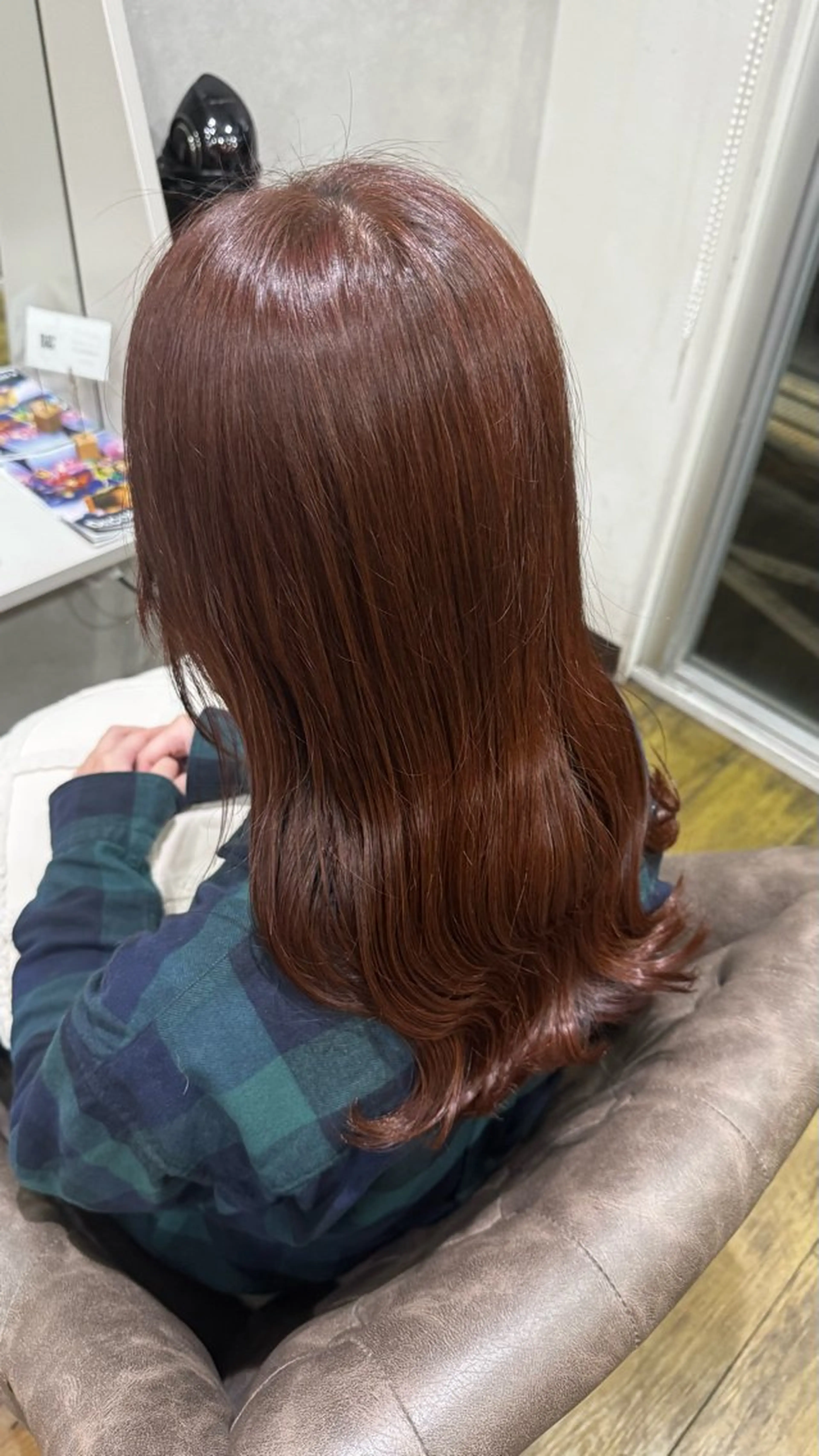 カラー 常長 ゆらのヘアスタイル