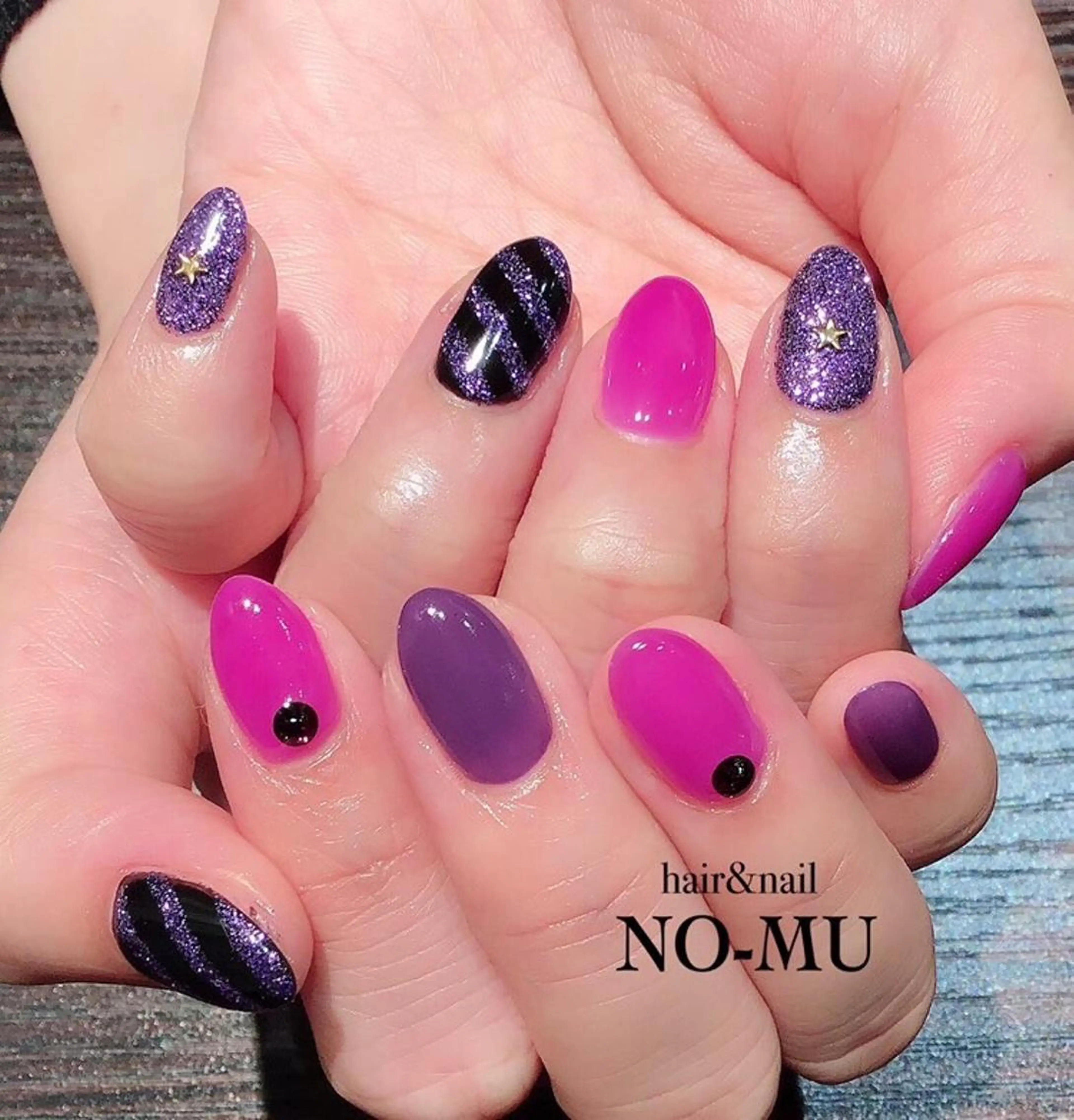 ネイル ハロウィン hair＆nail NO-MU所属・hair＆nail NO-MUのネイルデザイン