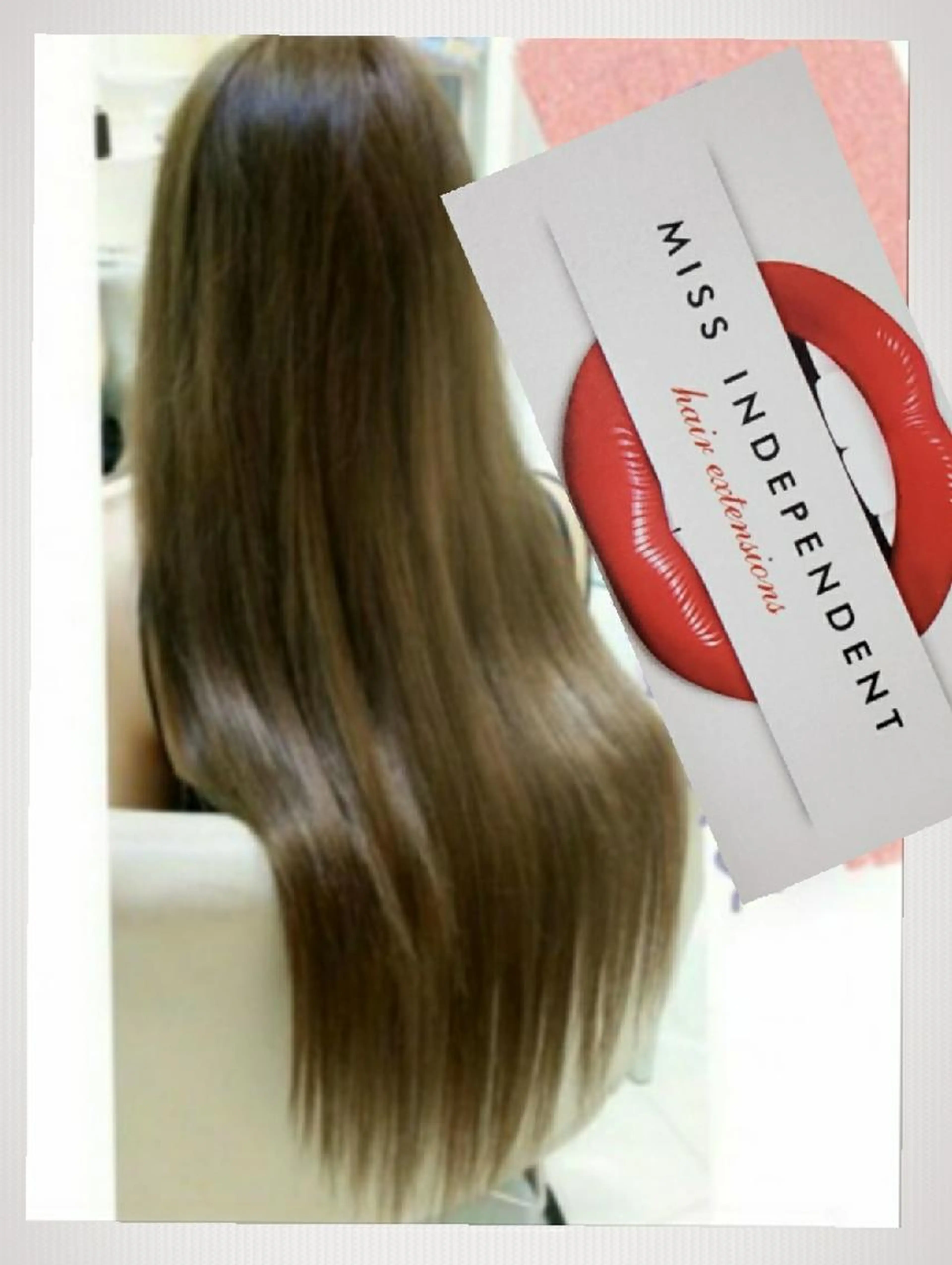 【とにかく長く💛】編み込みスーパーロング100g(40本～60本)《目安》地毛が鎖骨から胸上✂️エクステカット込み✂️の写真