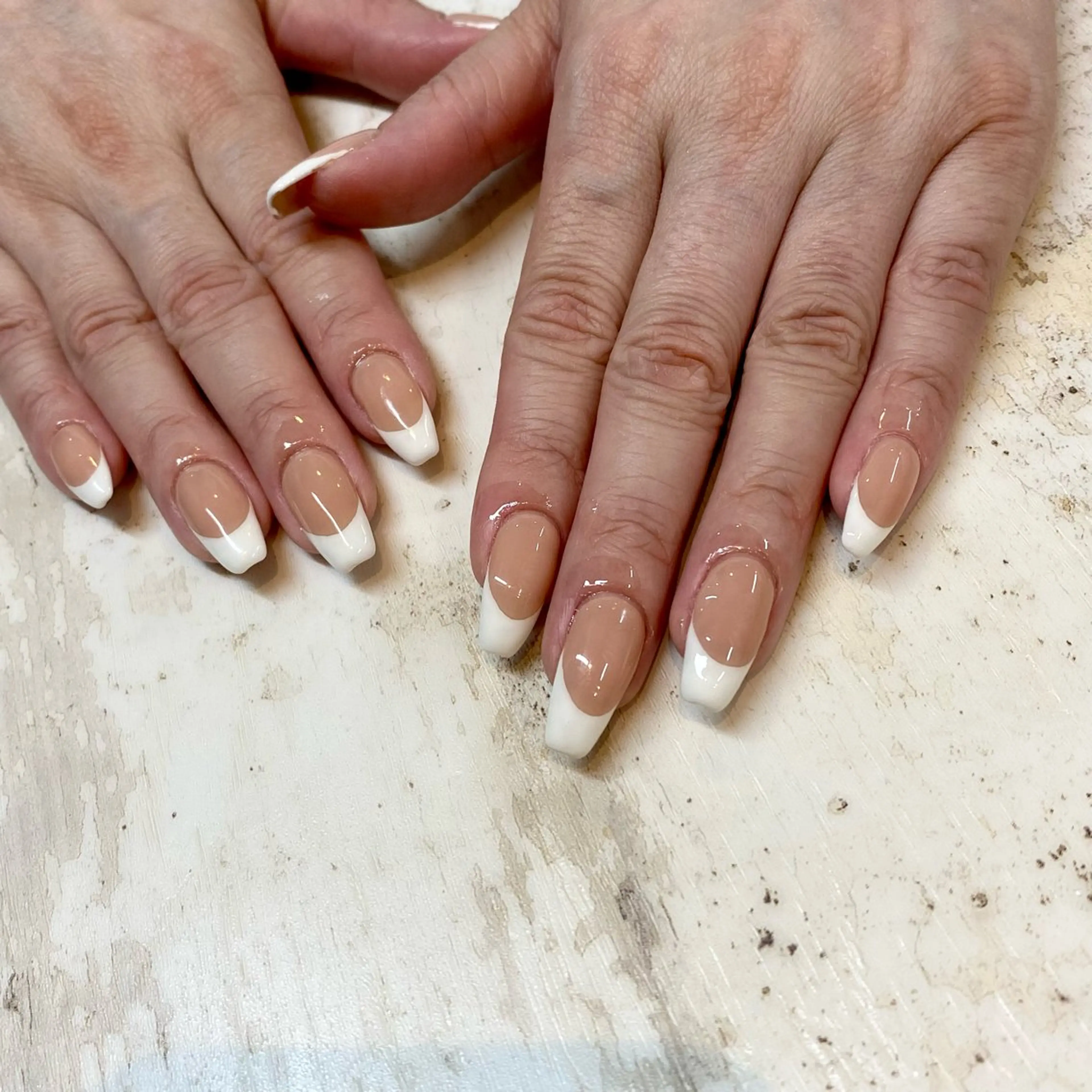 オフ込🩶ジェルフレンチの写真