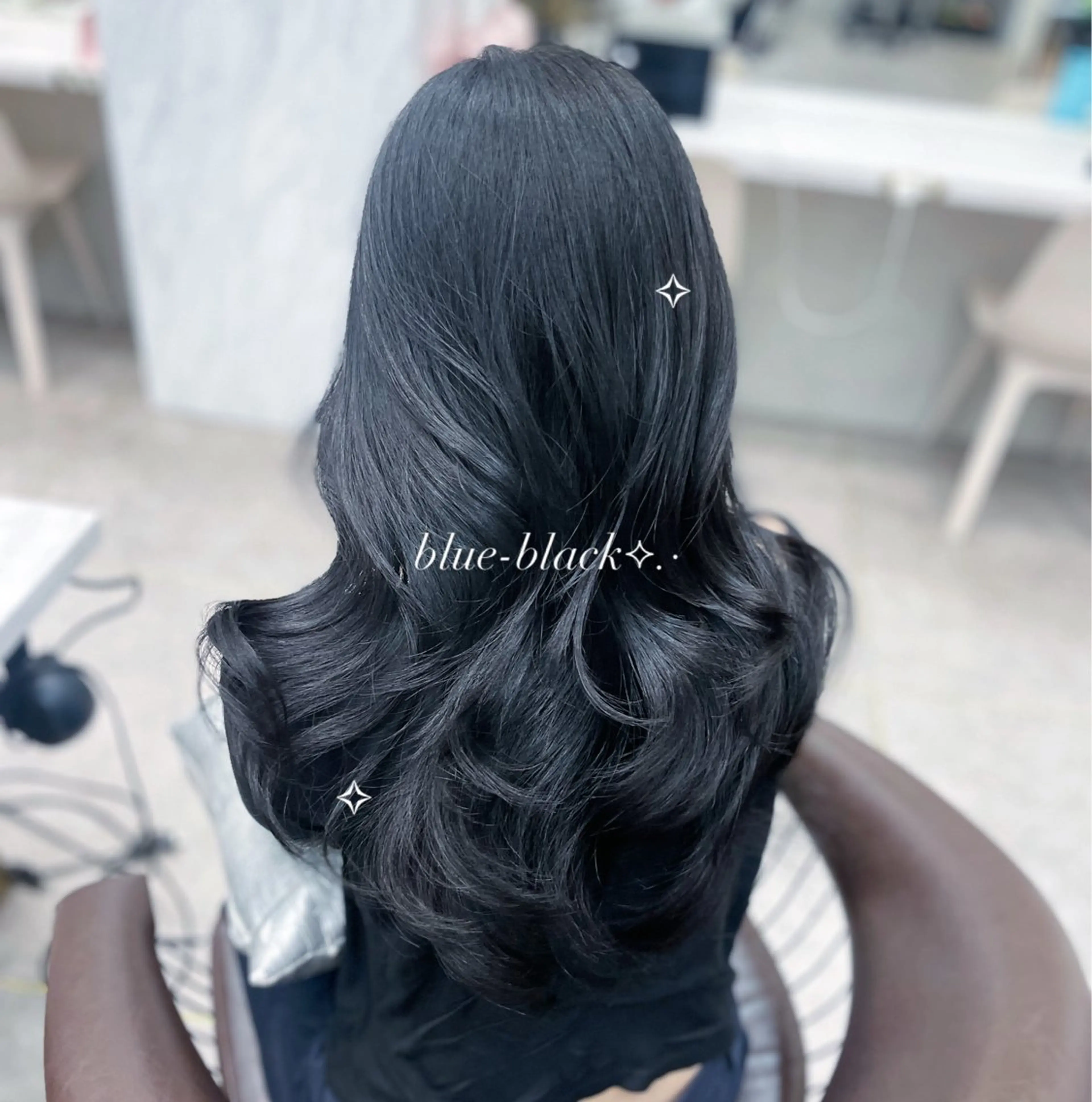 【髪質改善トリートメント＋スタイリング付き♡】　　　💠寒色系ワンカラー💠の写真