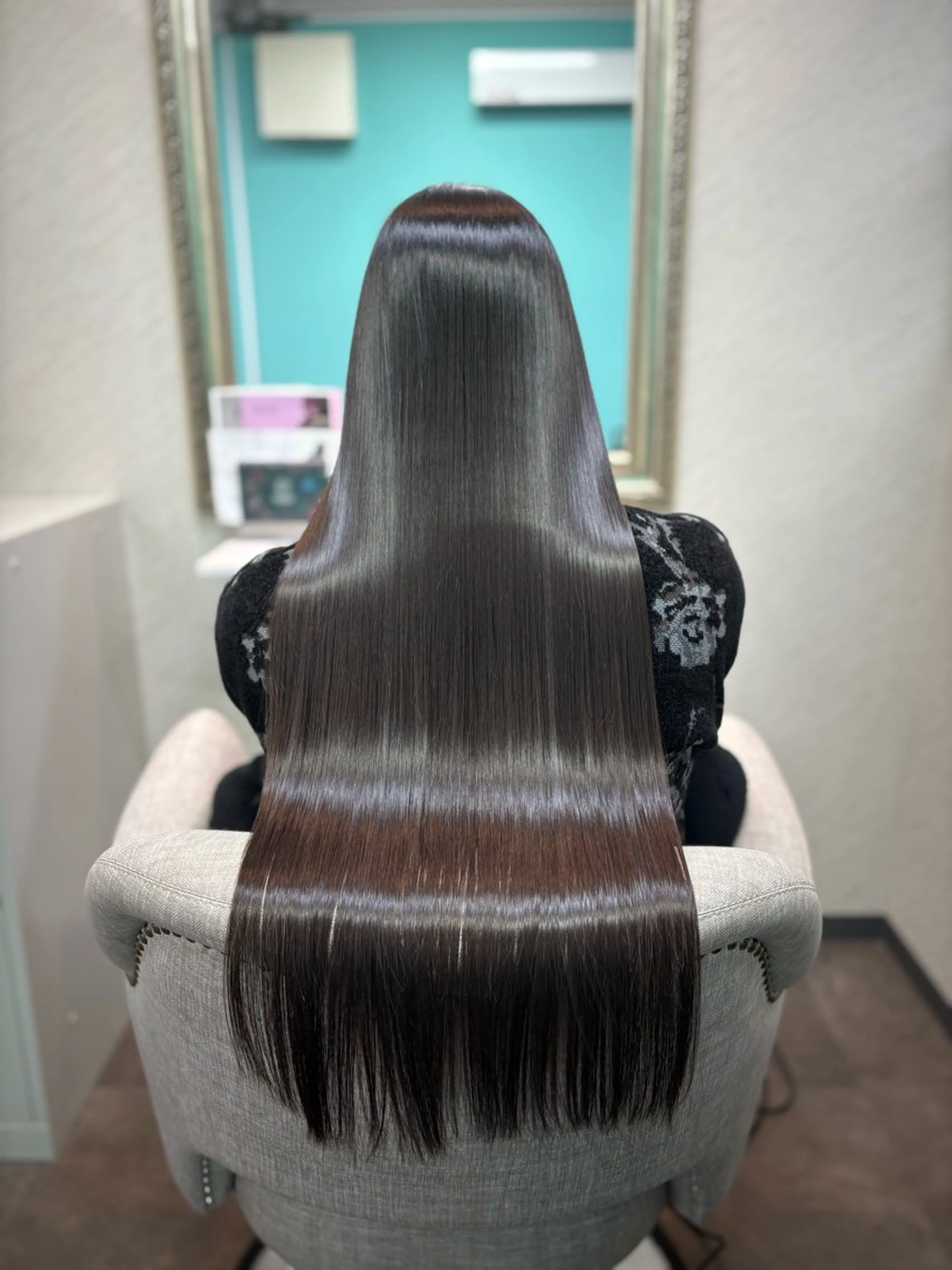 ロング 髪質改善 トリートメント seta.shinjuku所属・縮毛矯正/艶髪/ ミヅキ🌹🌙のヘアスタイル