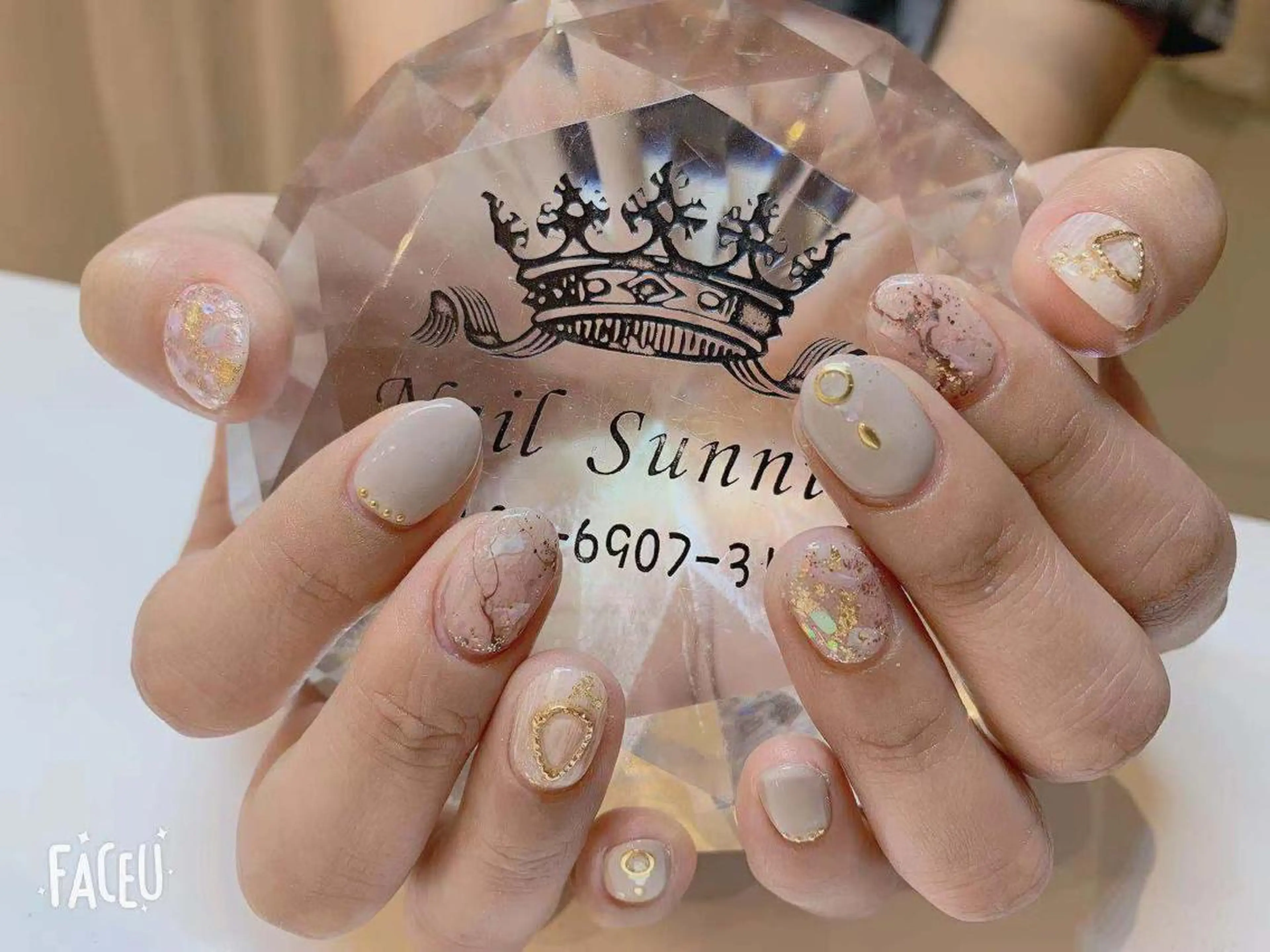 ネイル 長さだし専門店 M2　rikaのネイルデザイン