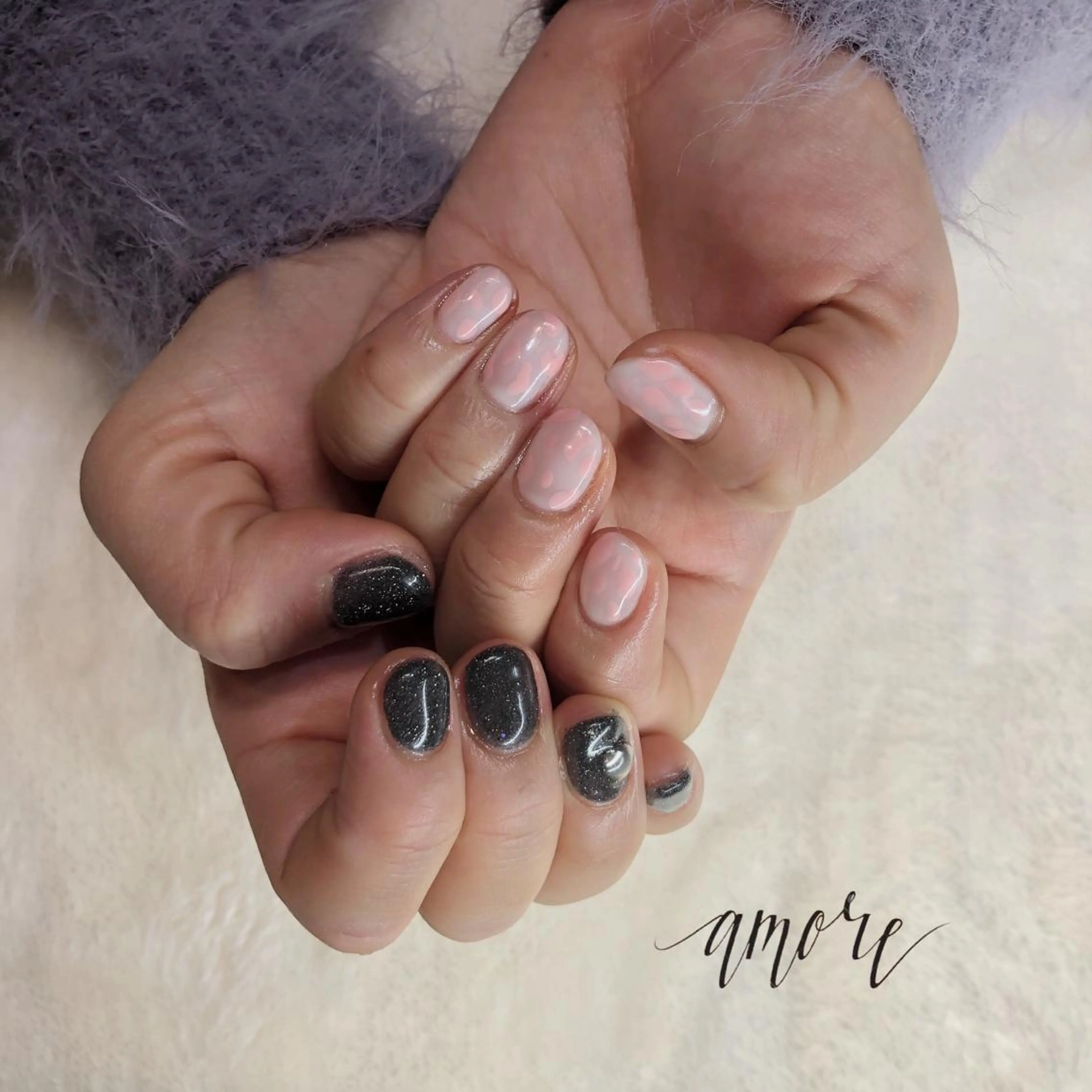 ネイル アートネイル ジェルネイル キラキラネイル 韓国ネイル ラメ(グリッター) You kyehwaのネイルデザイン