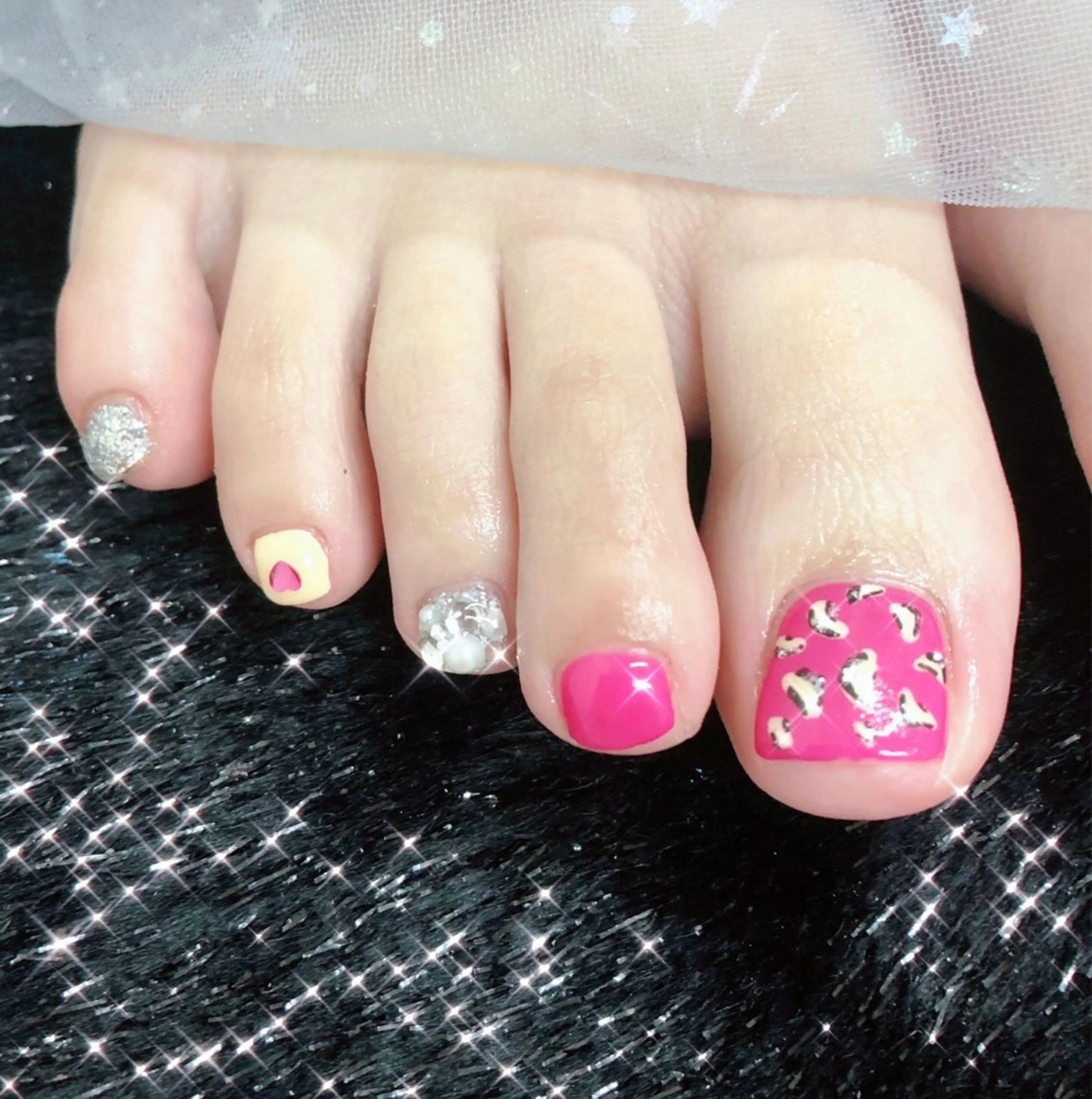 ネイル 長さ出し フットネイル フレンチネイル ジェルネイル 韓国ネイル 大門浜松町 ネイルのネイルデザイン