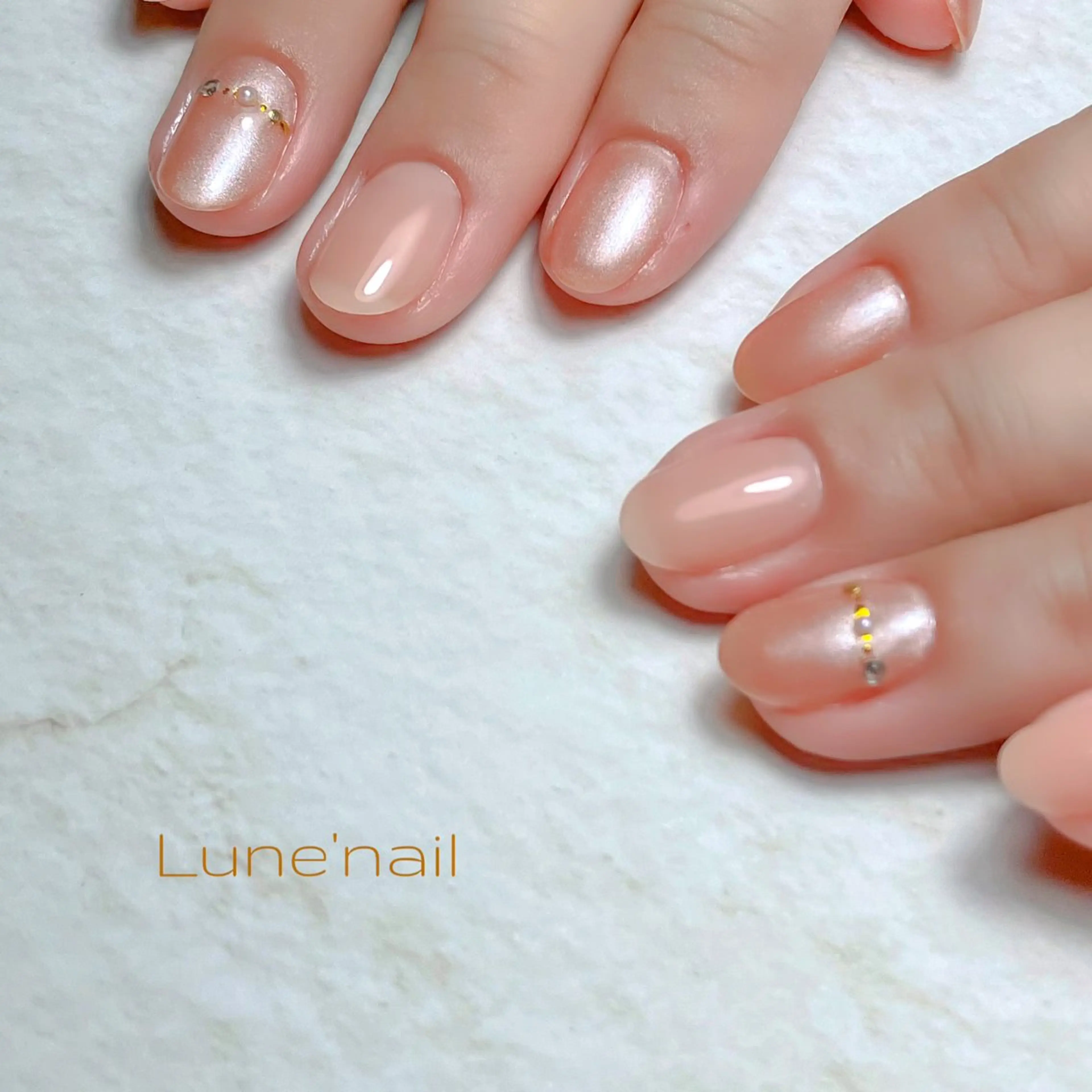 ネイル ジェルネイル ハンドネイル Private nail salon Lune【リュヌ】所属・nail salon tomoのネイルデザイン