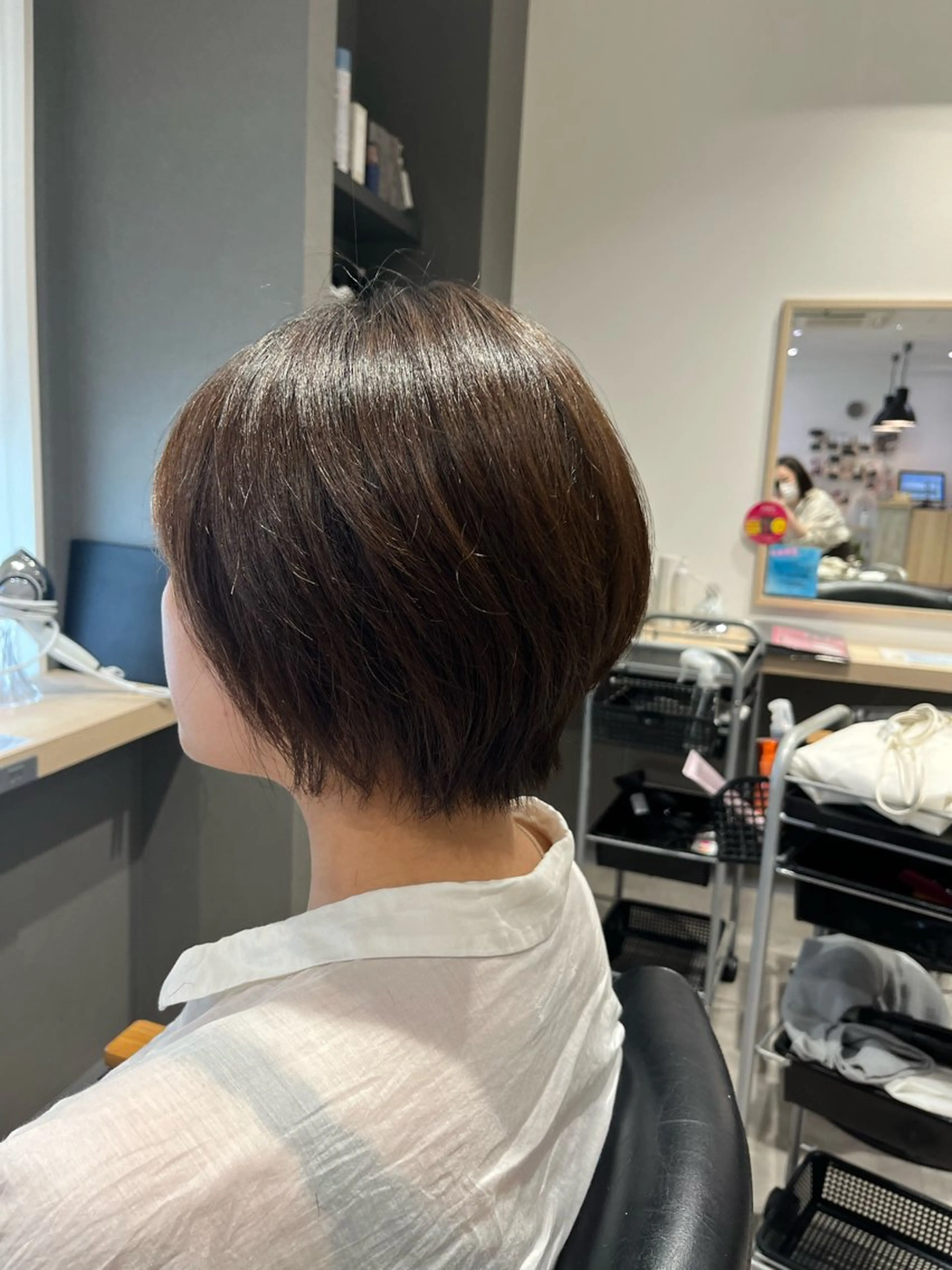 ショート 水原 恵莉香のヘアスタイル
