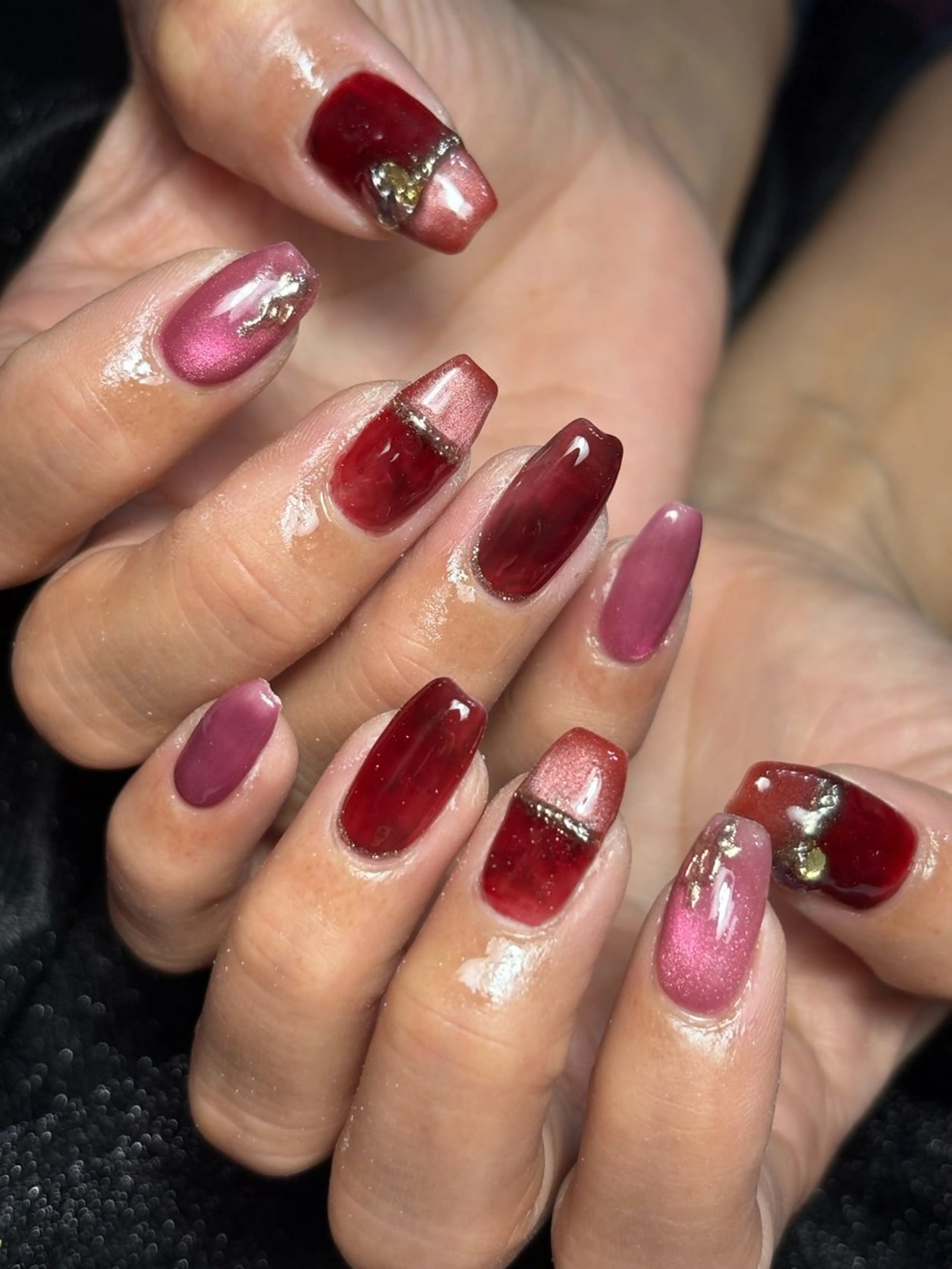 ネイル ハンドネイル フットネイル ✴︎ Delightのネイルデザイン