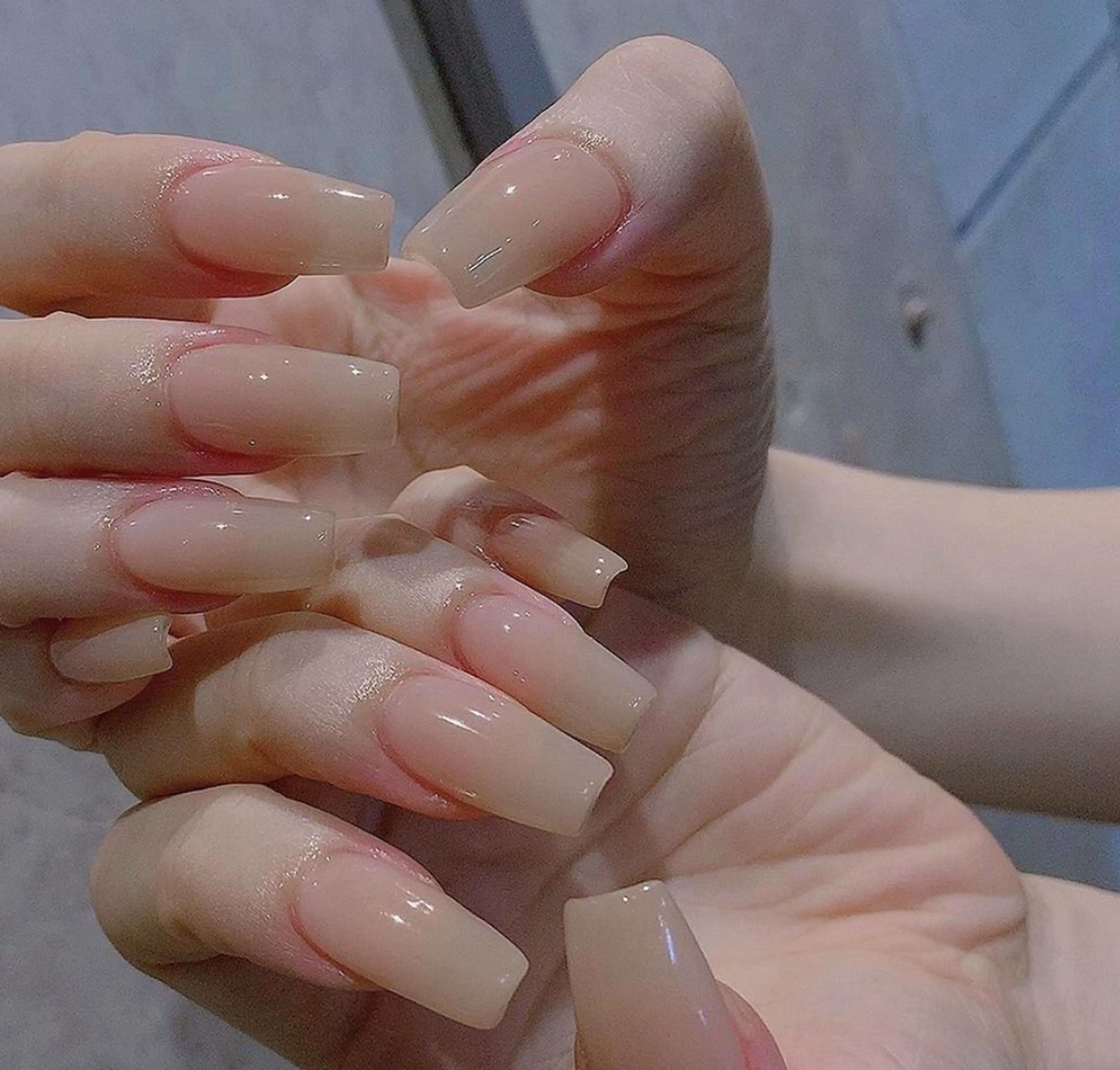 ネイル フレンチネイル ジェルネイル ハロウィン キラキラネイル 韓国ネイル H.baby Nail Salonのネイルデザイン