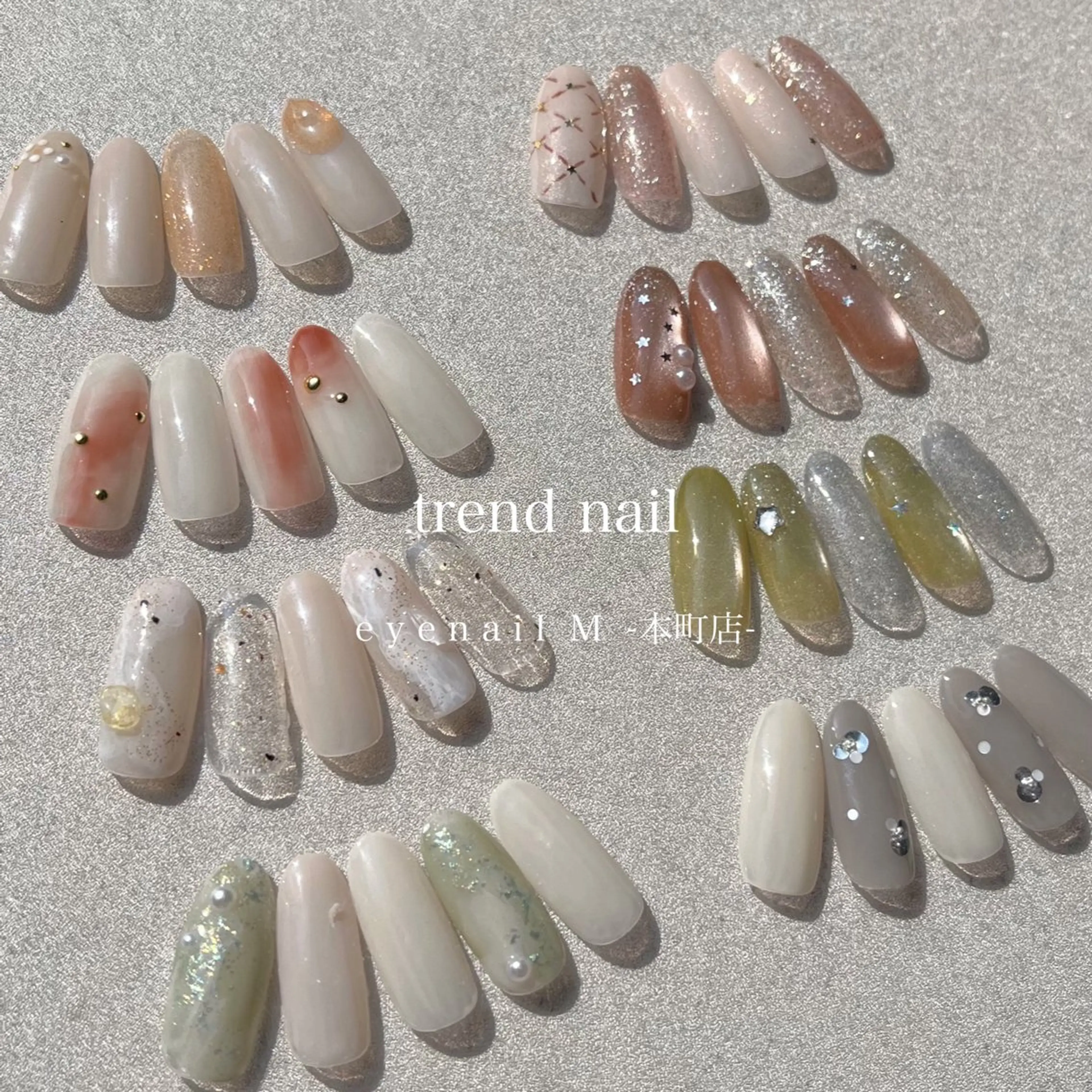 ネイル ハンドネイル eyenailm 🌼のネイルデザイン