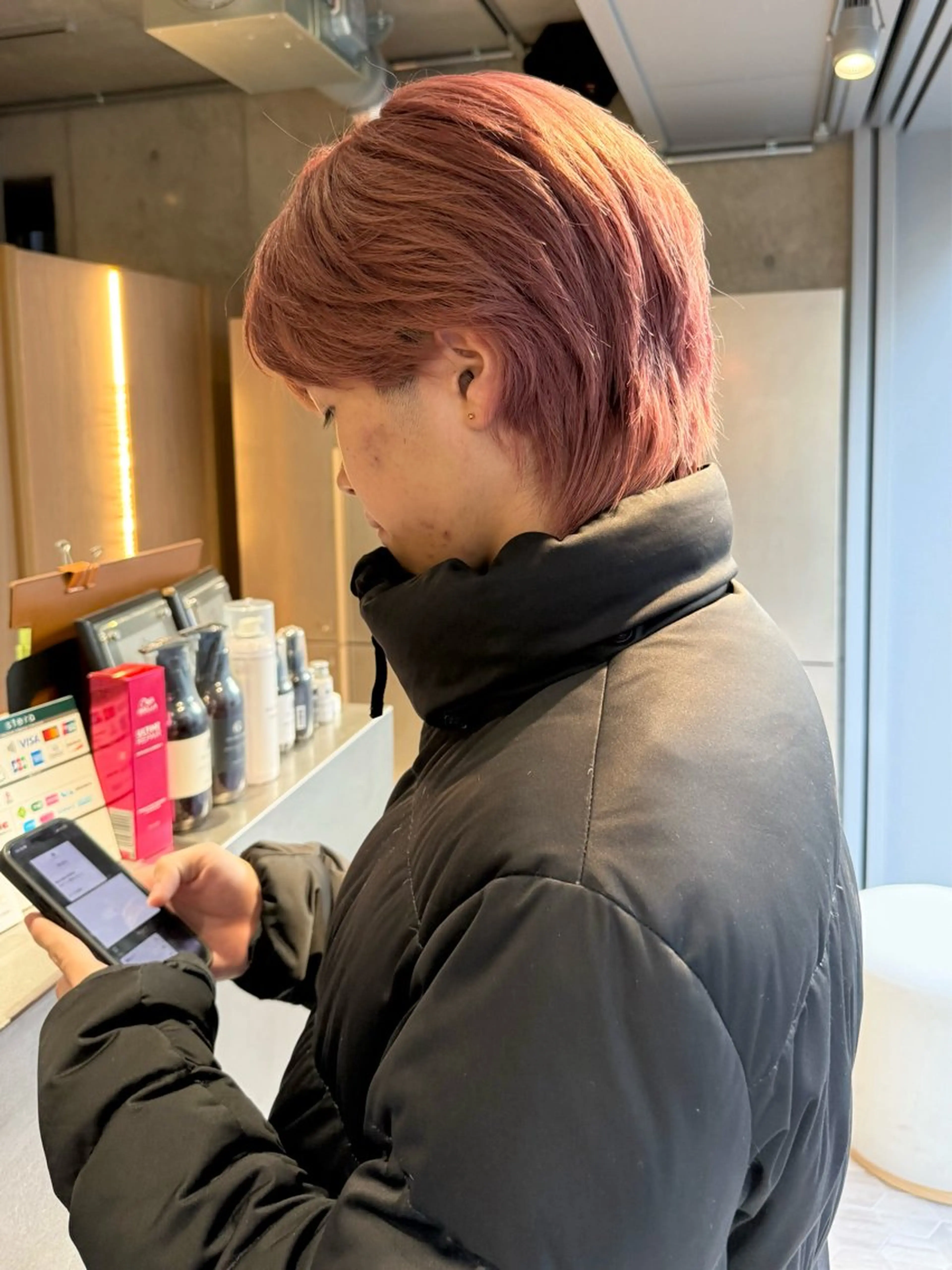 【ケア&カラー】ダメージoff ケアブリーチ+ケアカラー+mbSh+TR￥16480⇒の写真