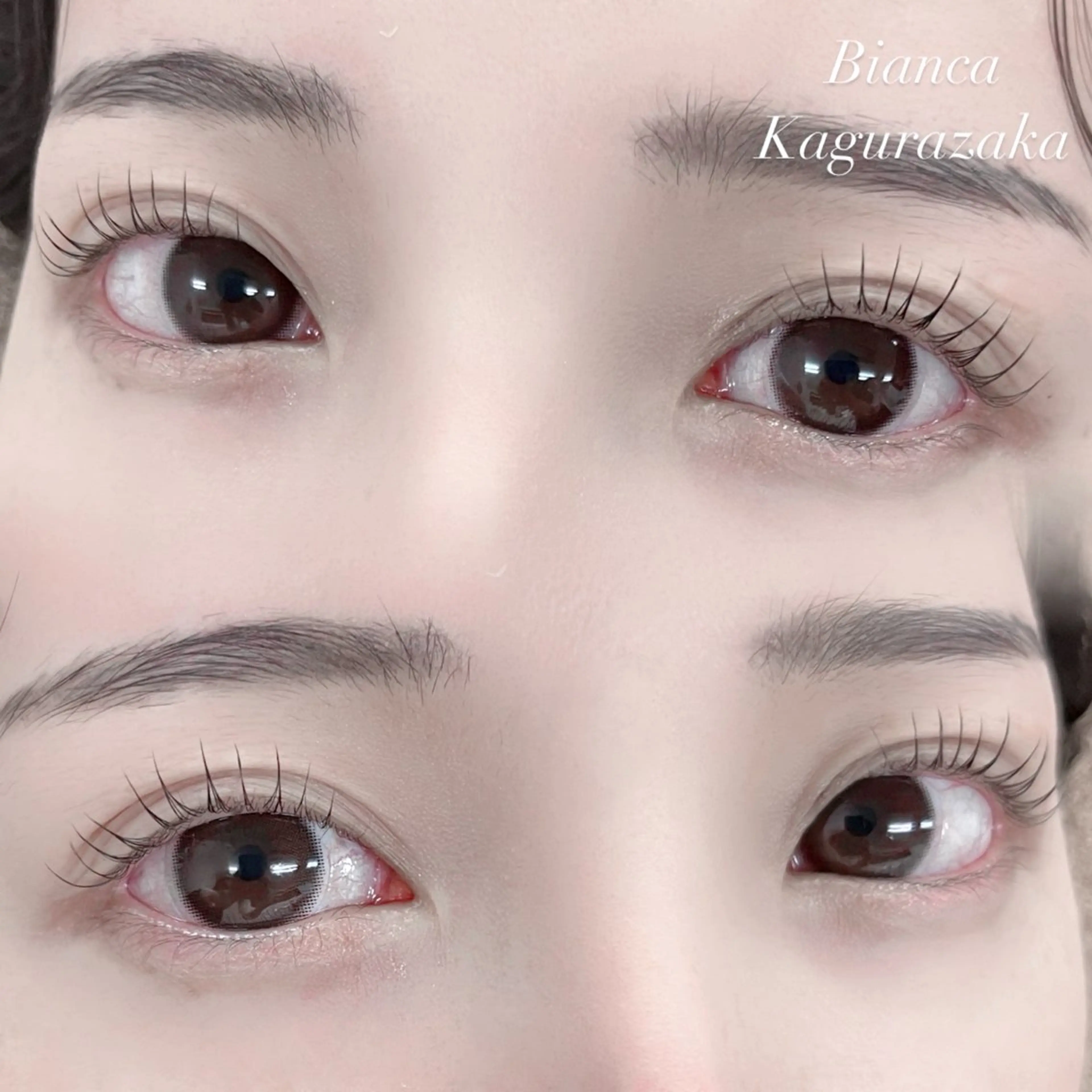 パーマ BIANCA神楽坂 高橋のマツエク・マツパデザイン