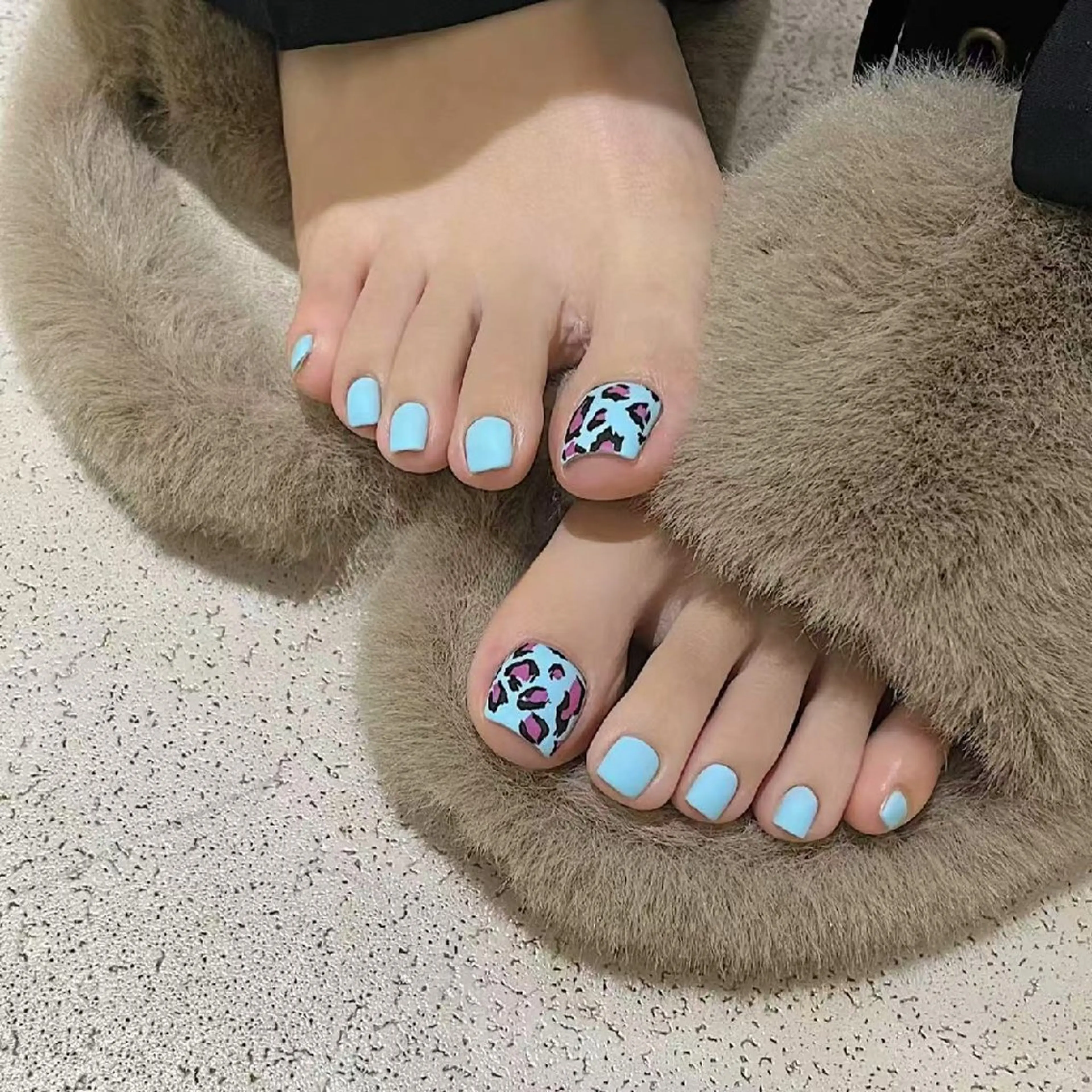 🦋🦋フット·ワンカラー+デザイン2本🦋🦋オフ+500円の写真