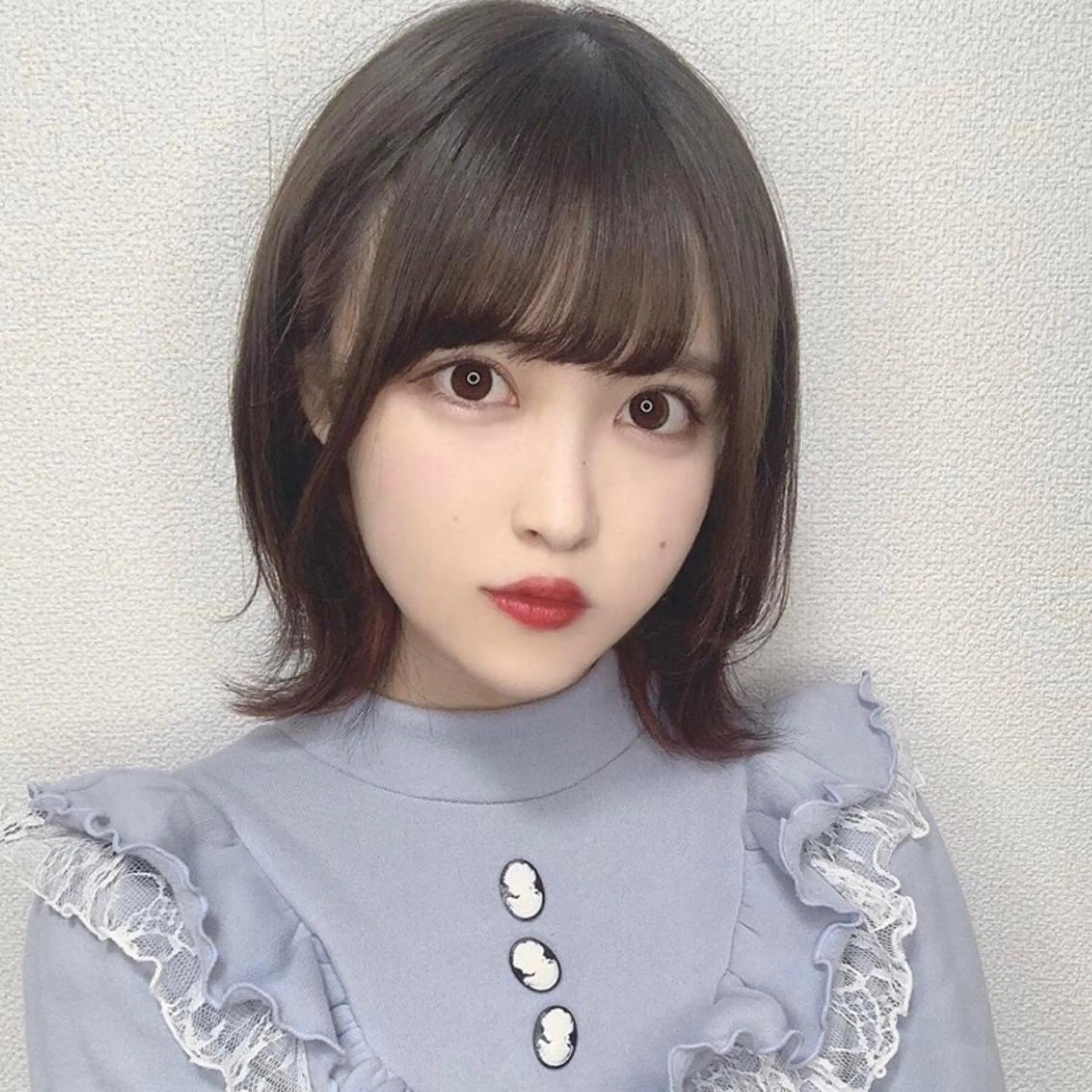 ミディアム テラダ ココロのヘアスタイル
