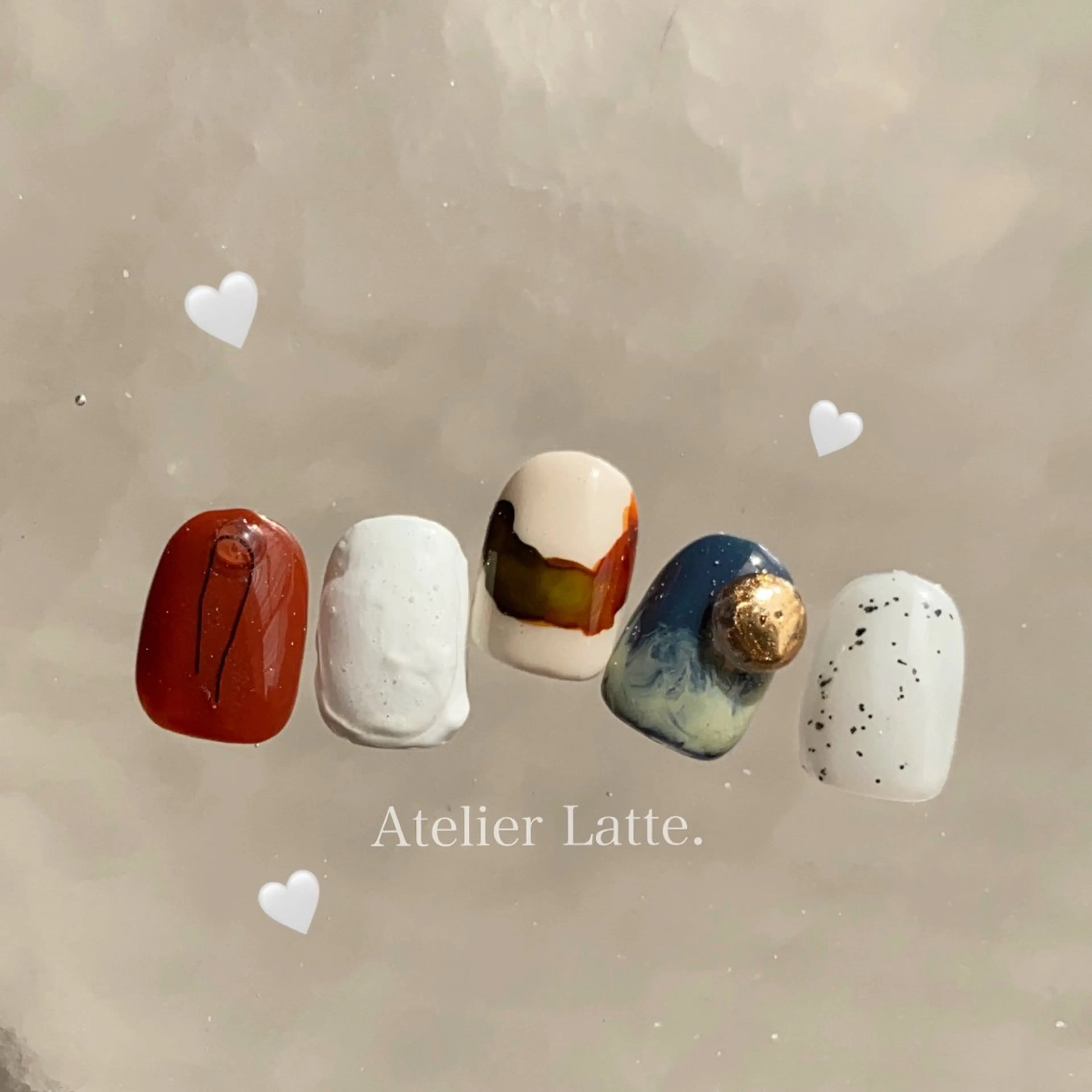 ネイル Atelier Latteのネイルデザイン