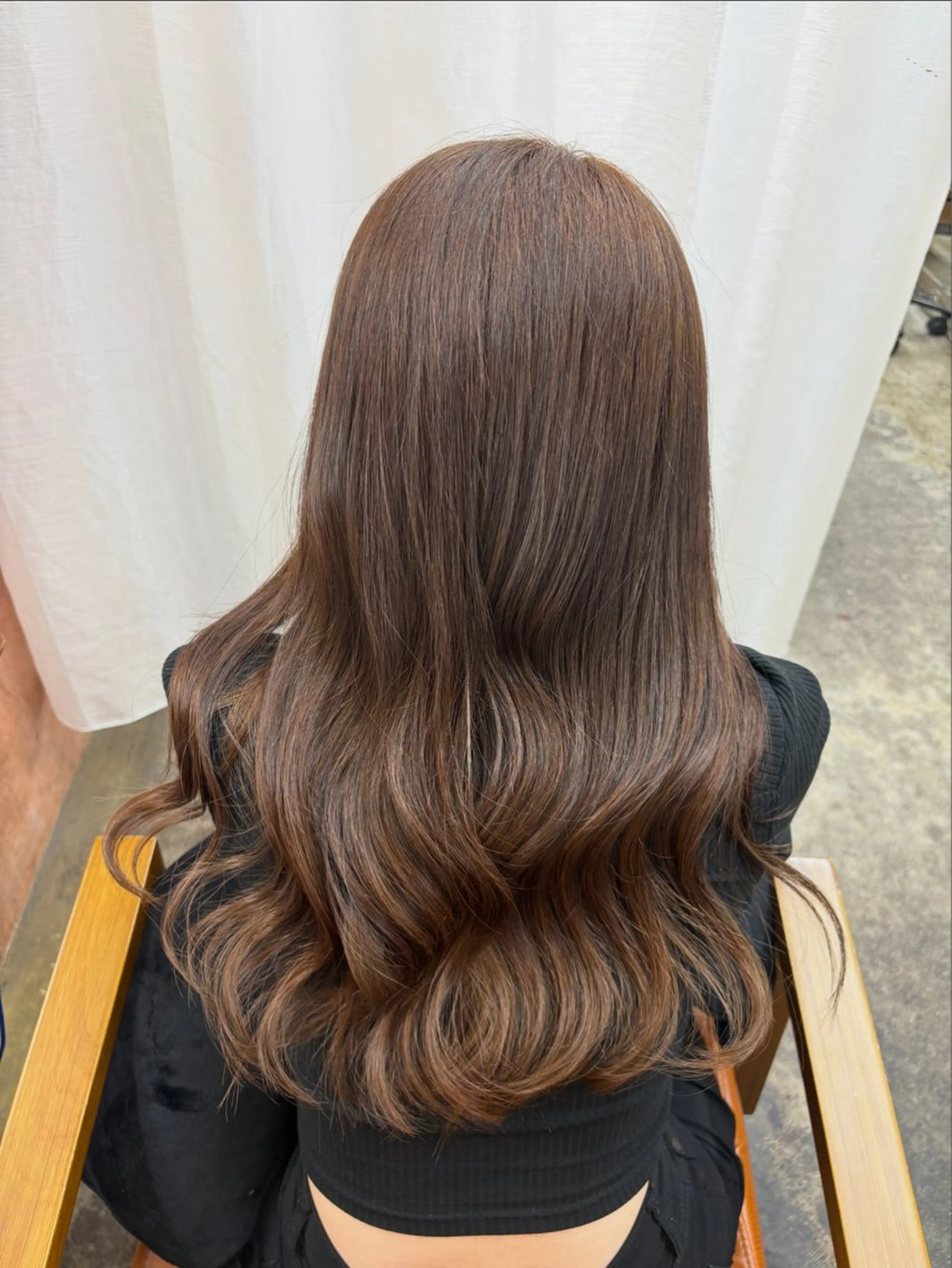 セミロング ヘアカラー Retsu /UniQのヘアスタイル