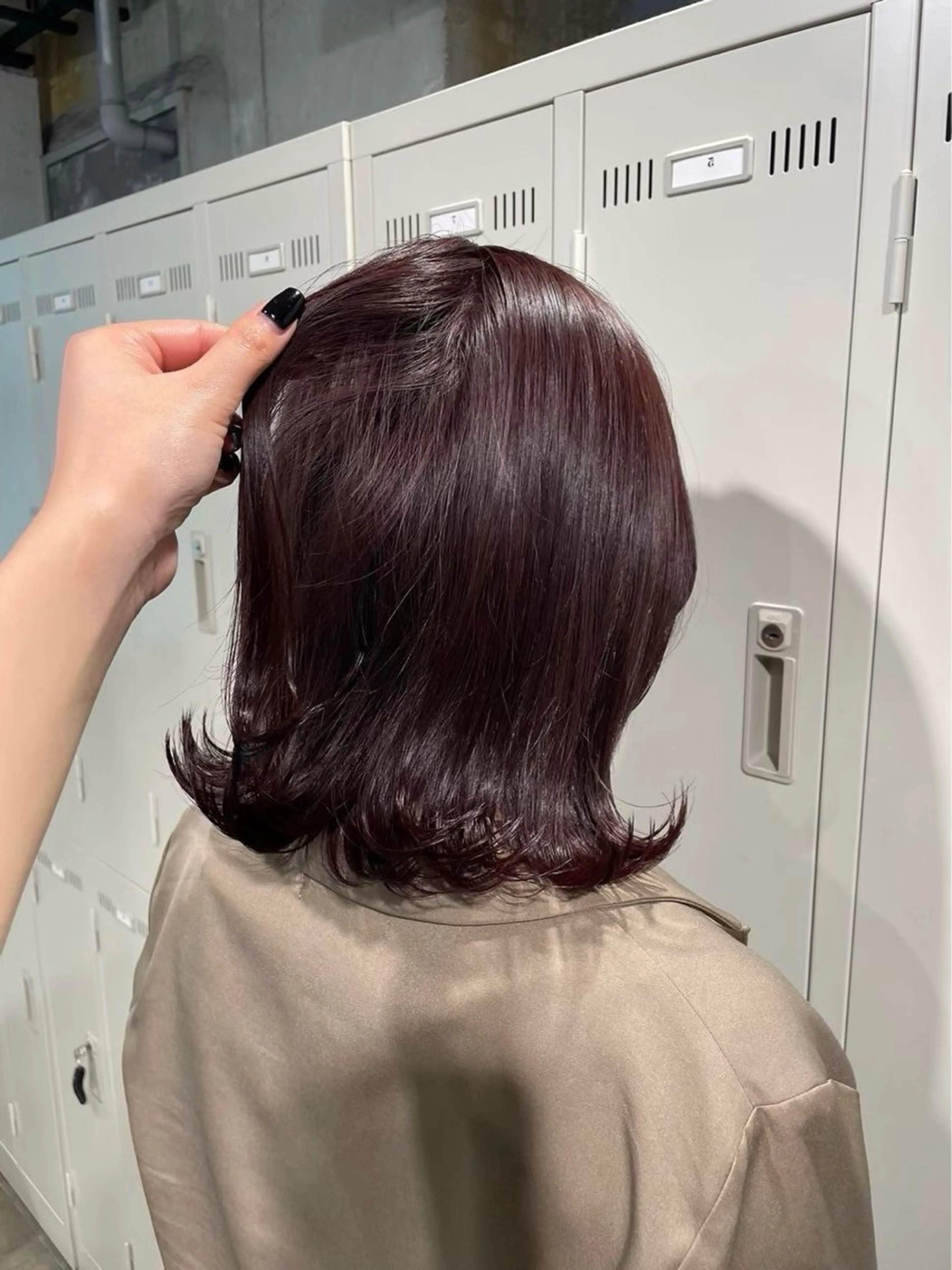 セミロング カラー ヘアアレンジ メンズ特化/パーマ/ カット/カラー/るなのヘアスタイル