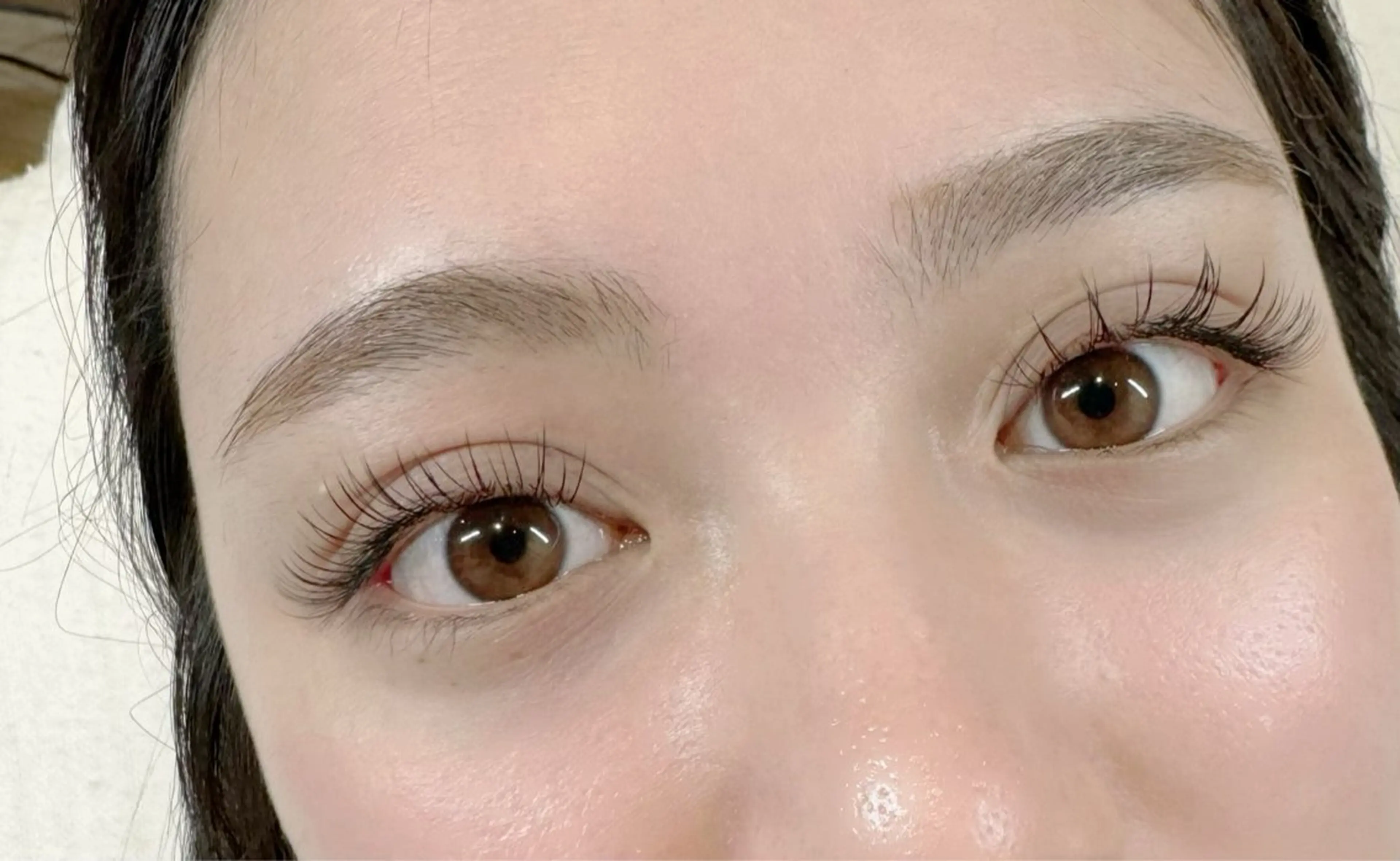 マツエク・マツパ フラットラッシュ NAZ eyelash&eyebrow by medical salon所属・NAZ 表参道 Tomokoのマツエク・マツパデザイン