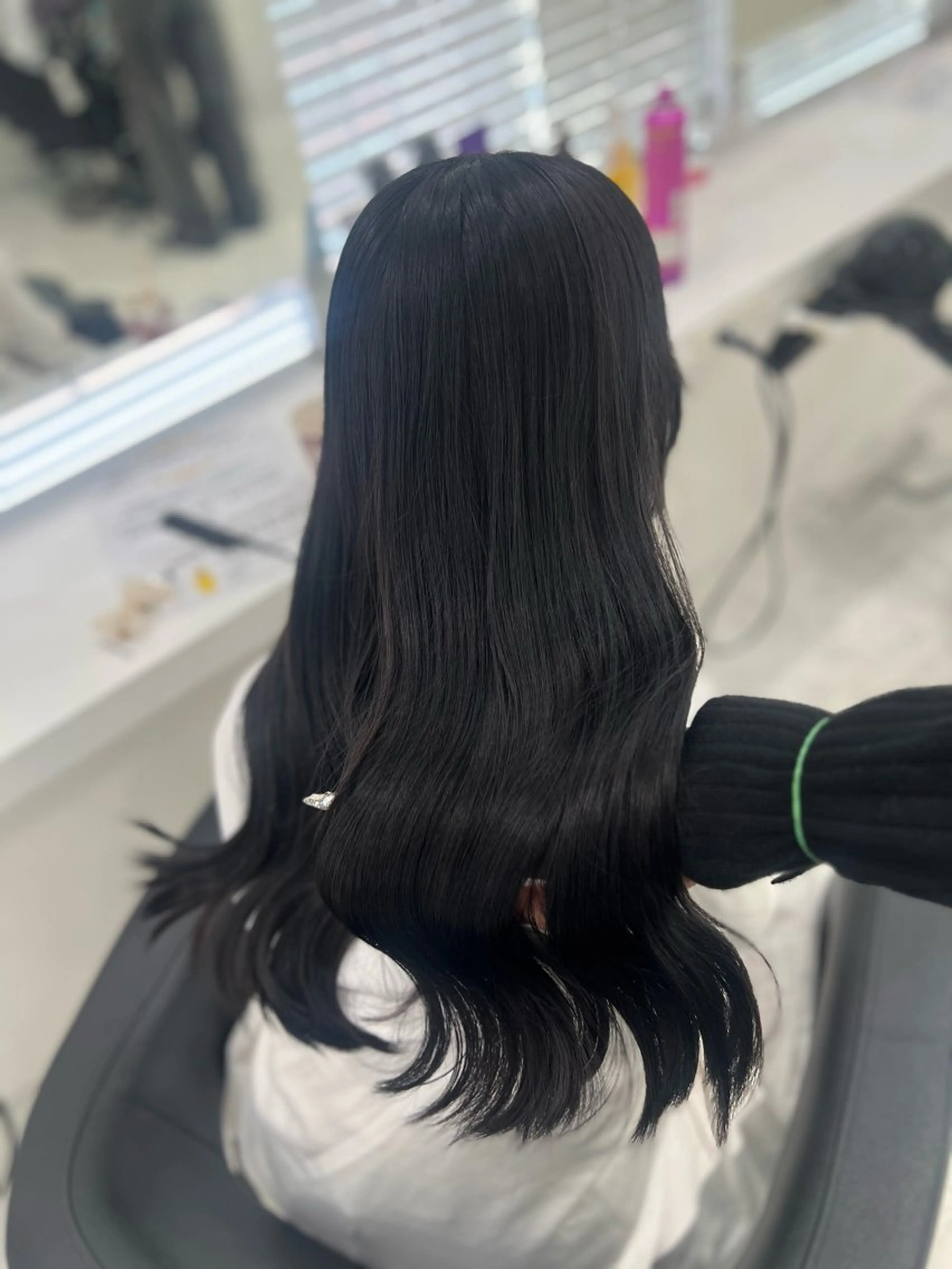 ロング カラー ヘアカラー トリートメント ヘッドスパ ヘアセット 💖SAE💖 銀座美容師のヘアスタイル