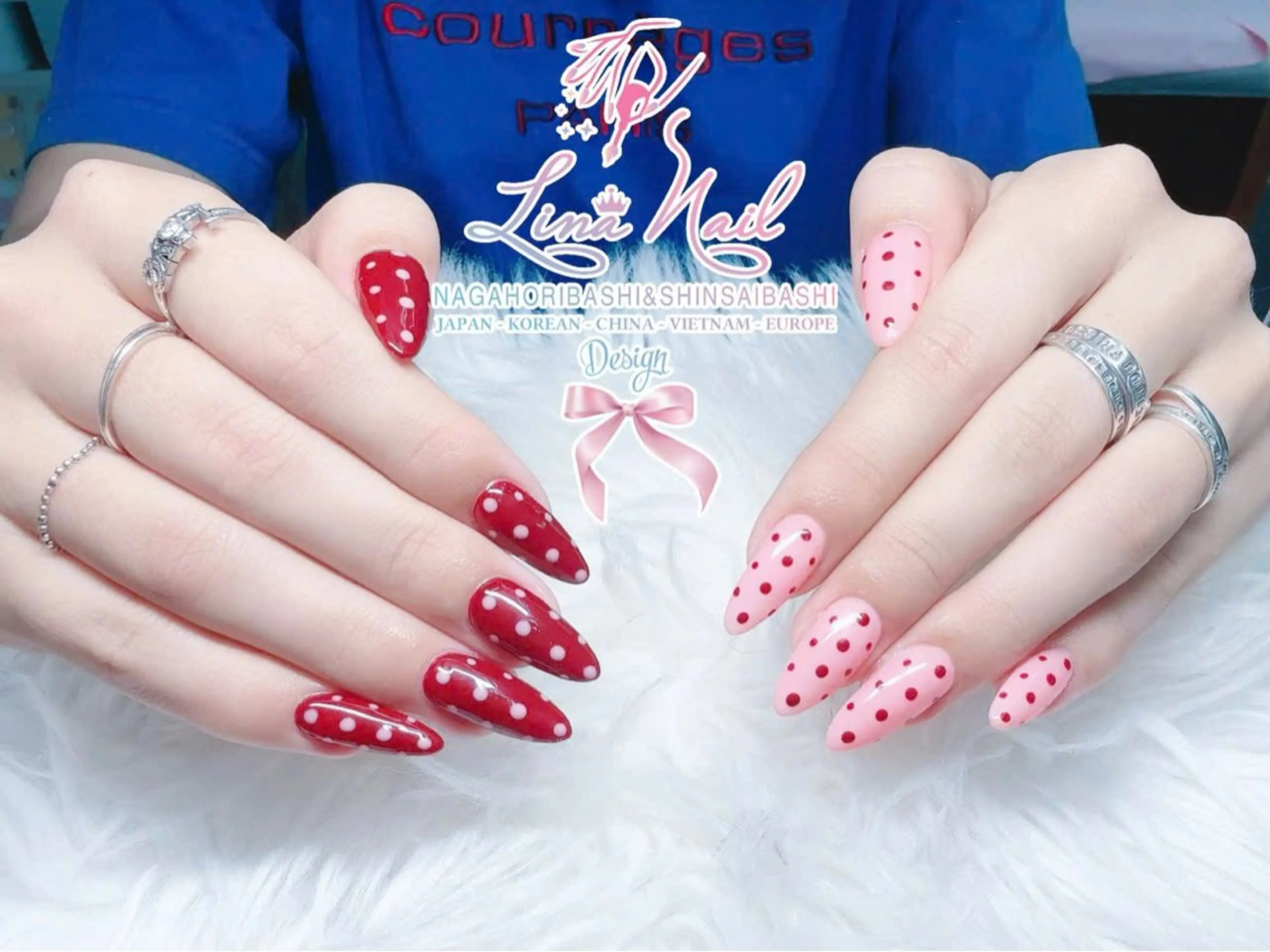 ネイル フットネイル ジェルネイル 持ち込み ネイルチップ ハンドネイル リナネイル 長堀橋店／東心斎橋店のネイルデザイン
