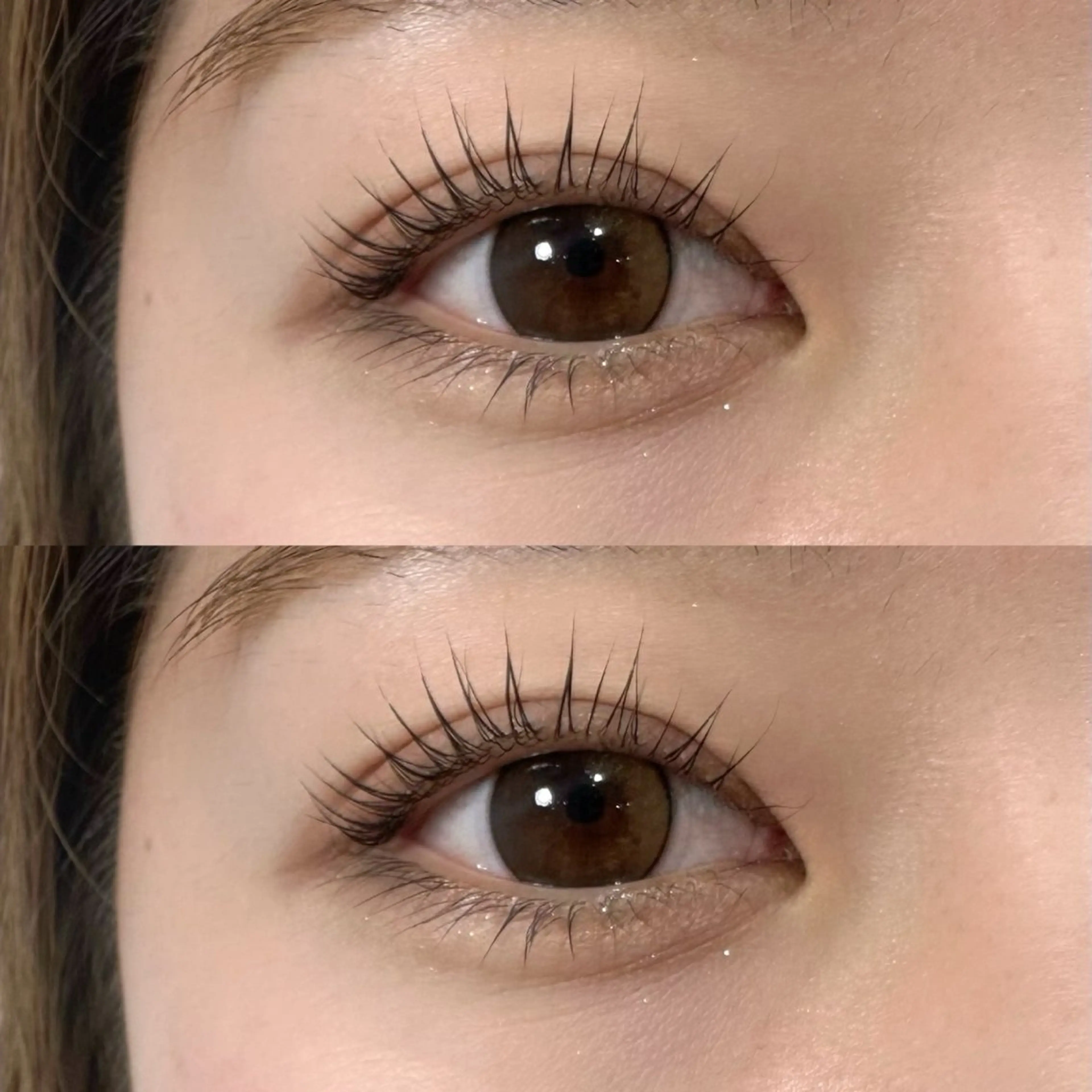 パリジェンヌラッシュリフト+美容液コーティングの写真