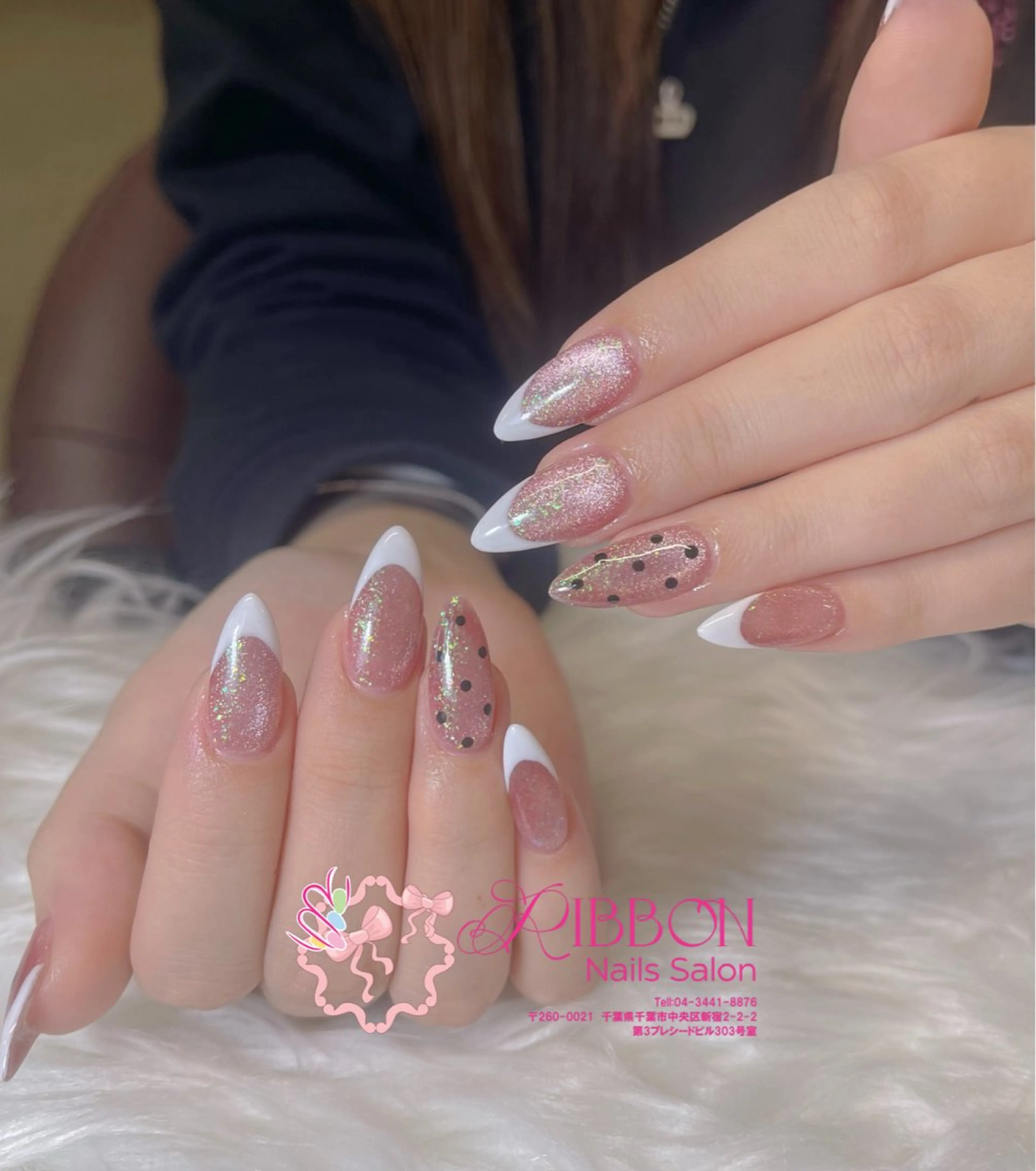 ネイル チークネイル フットネイル フレンチネイル グラデーション 韓国ネイル ハンドネイル Ribbonnail salonのネイルデザイン