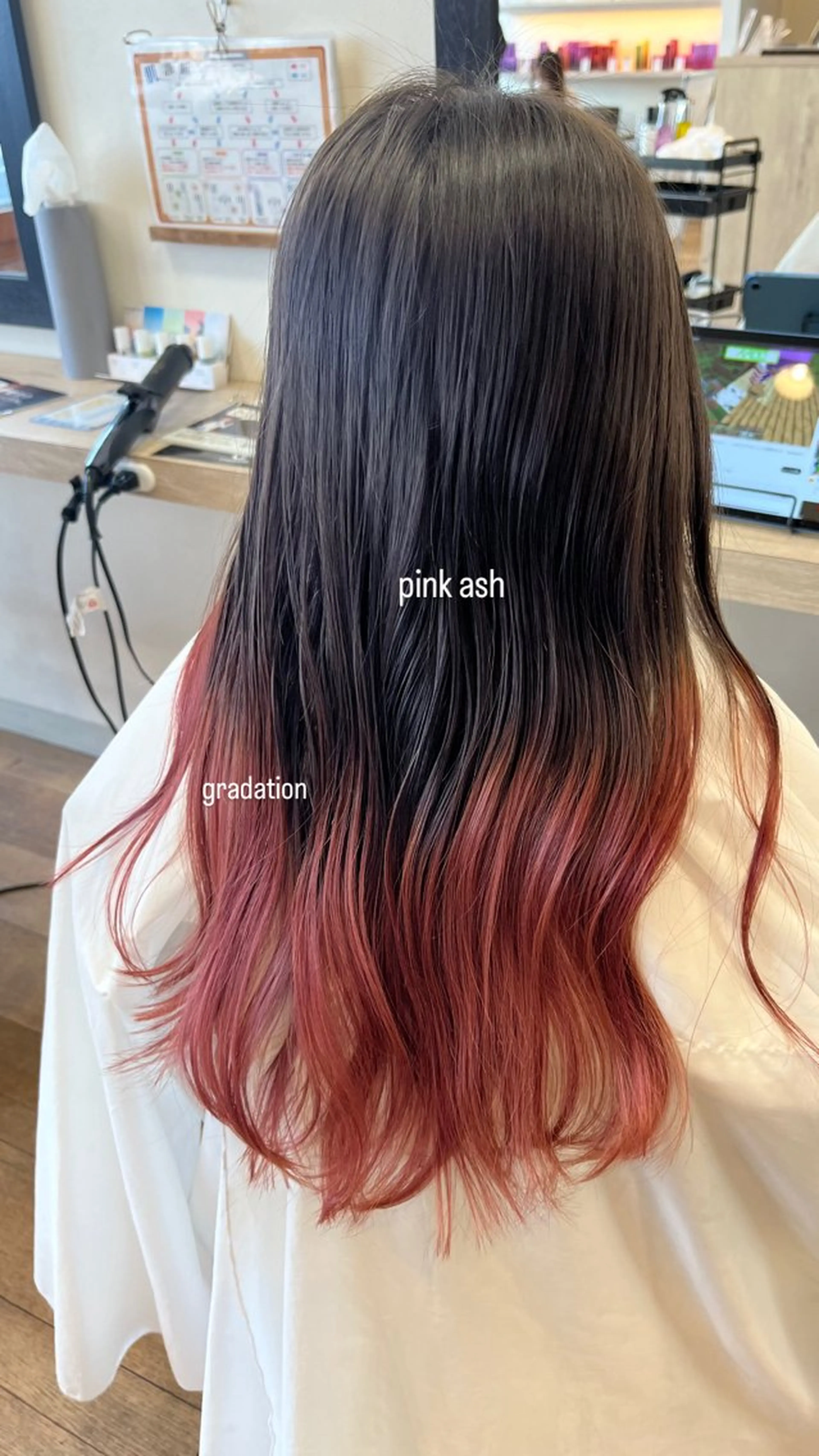 ロング カラー ヘアカラー セジールヘアメゾン所属・韓国レイヤー/透明感 カラー🐈曾根高のヘアスタイル