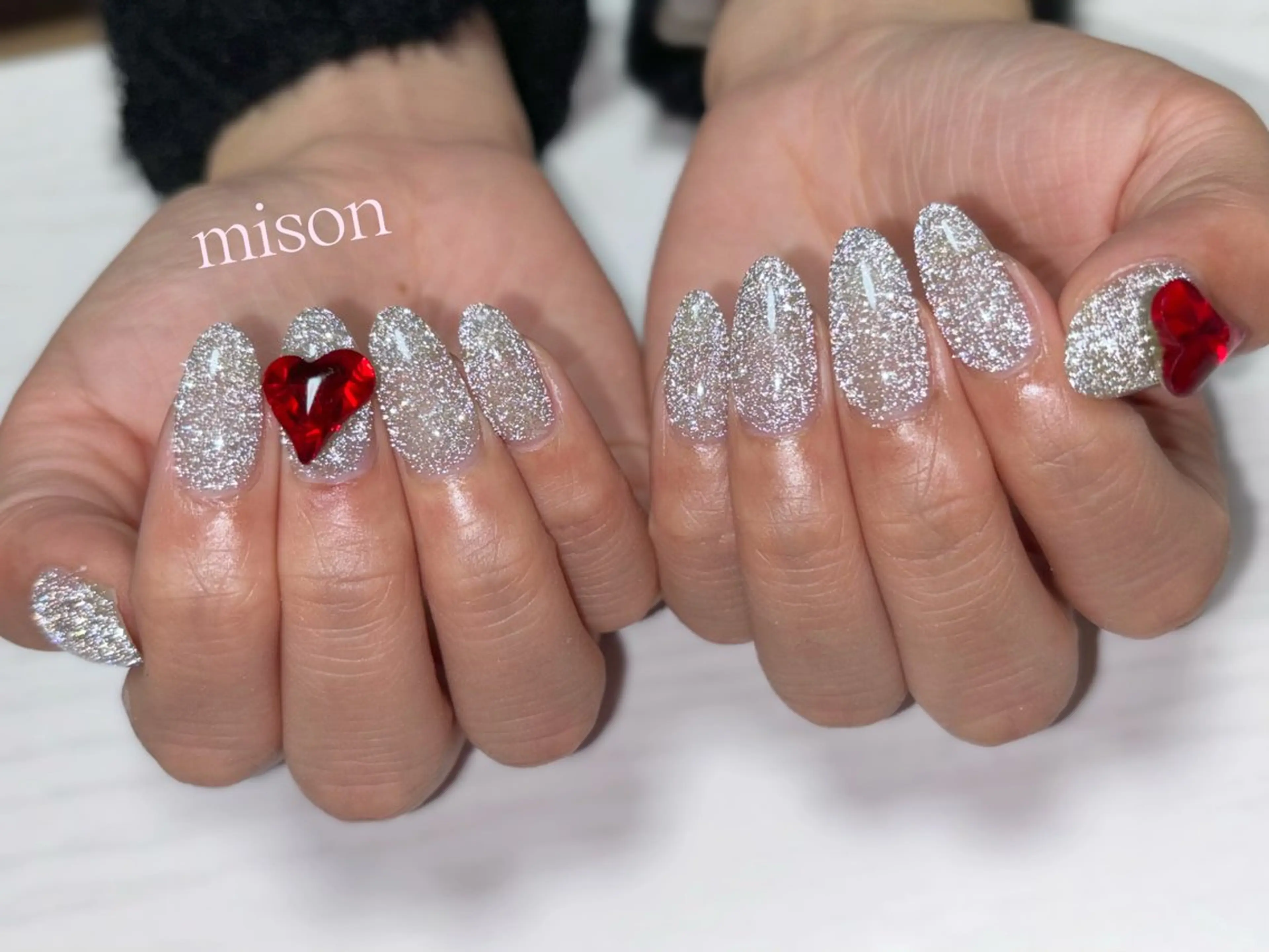 ネイル フラッシュネイル mison所属・mison 安形友花のネイルデザイン