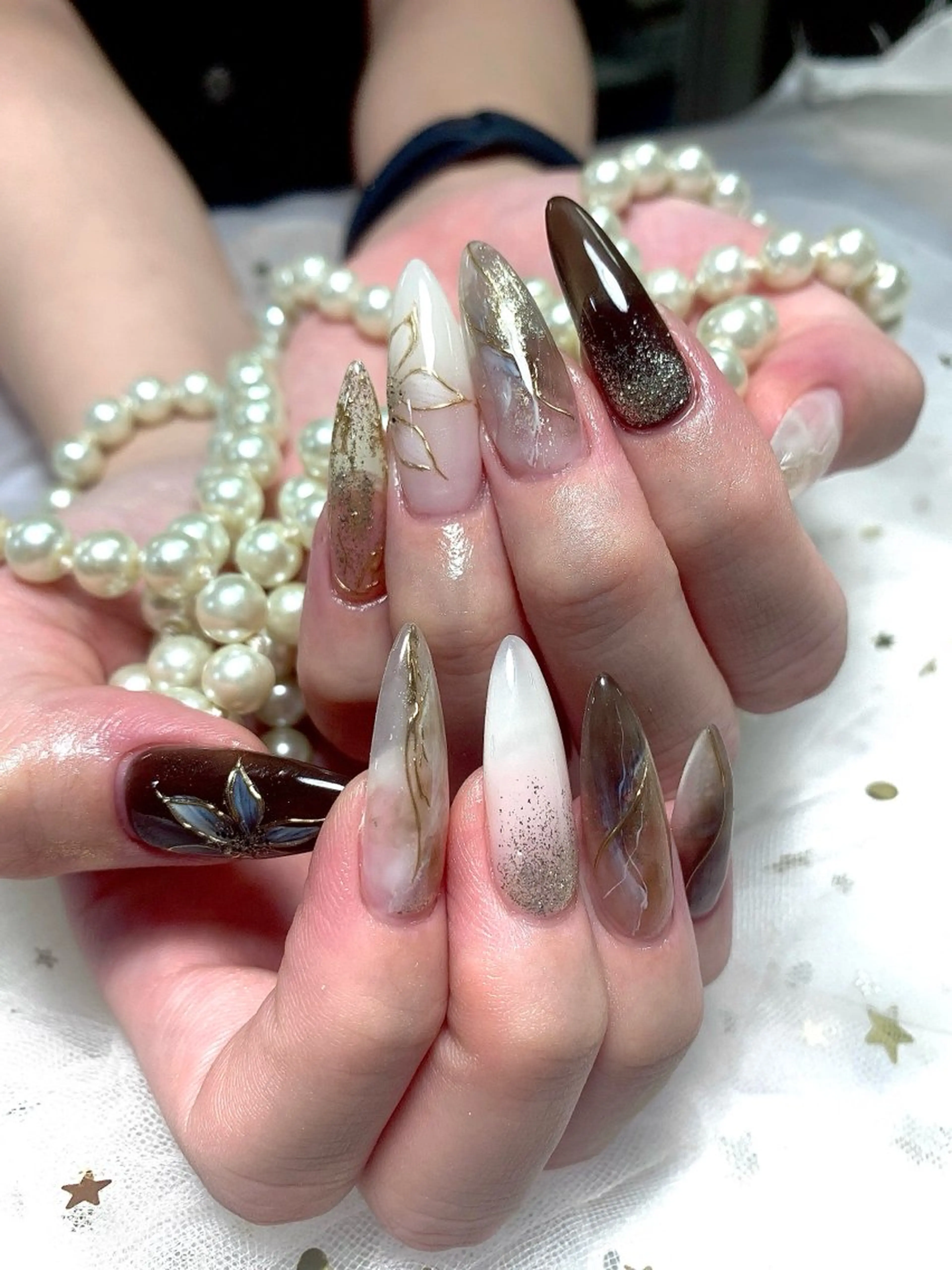 ネイル ハンドネイル EN salon💅 🦋もり💕のネイルデザイン