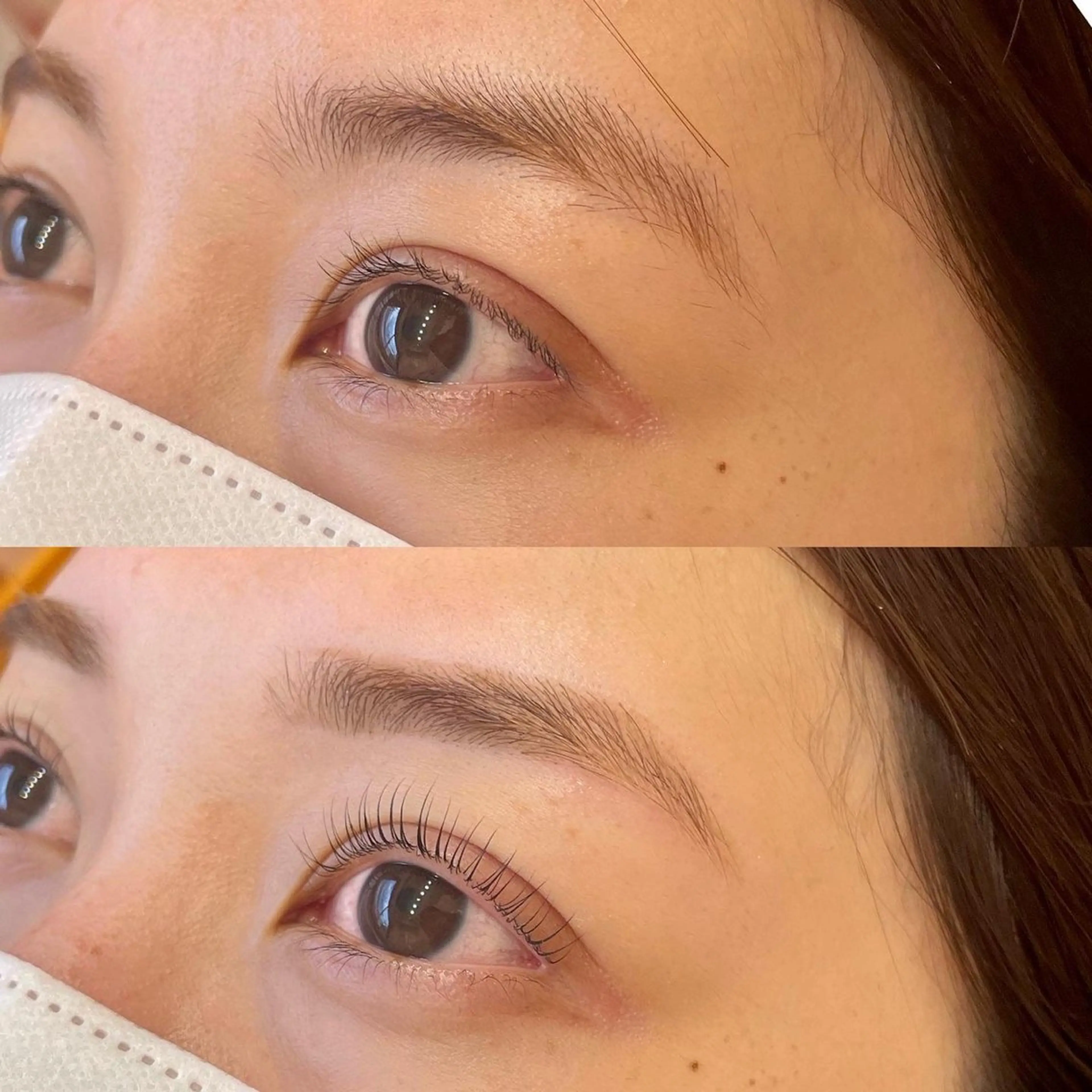 アイブロウ 山田 ななのマツエク・マツパデザイン