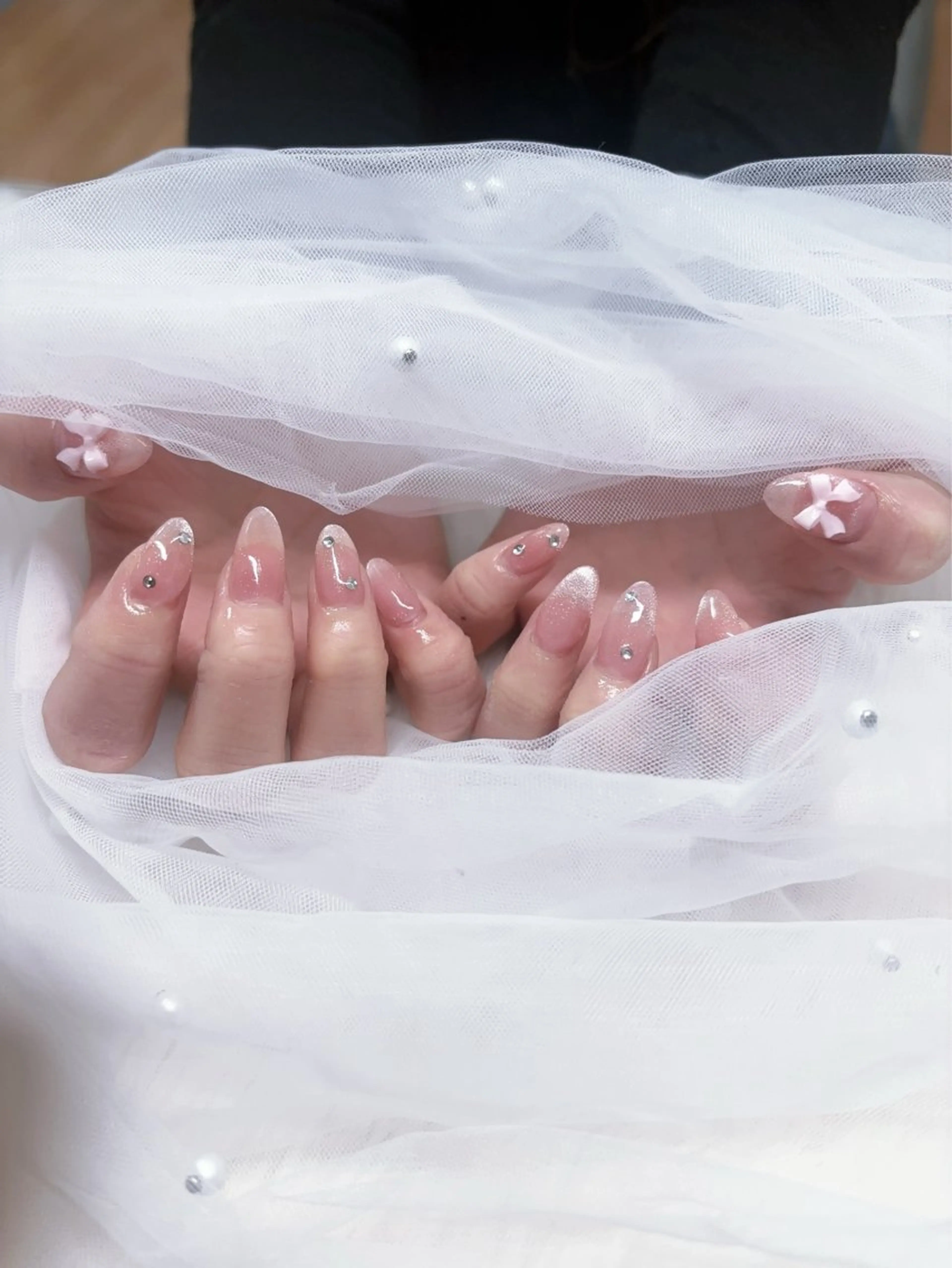 ネイル マグネットネイル ハンドネイル Lottynail 🫧Yuunaのネイルデザイン