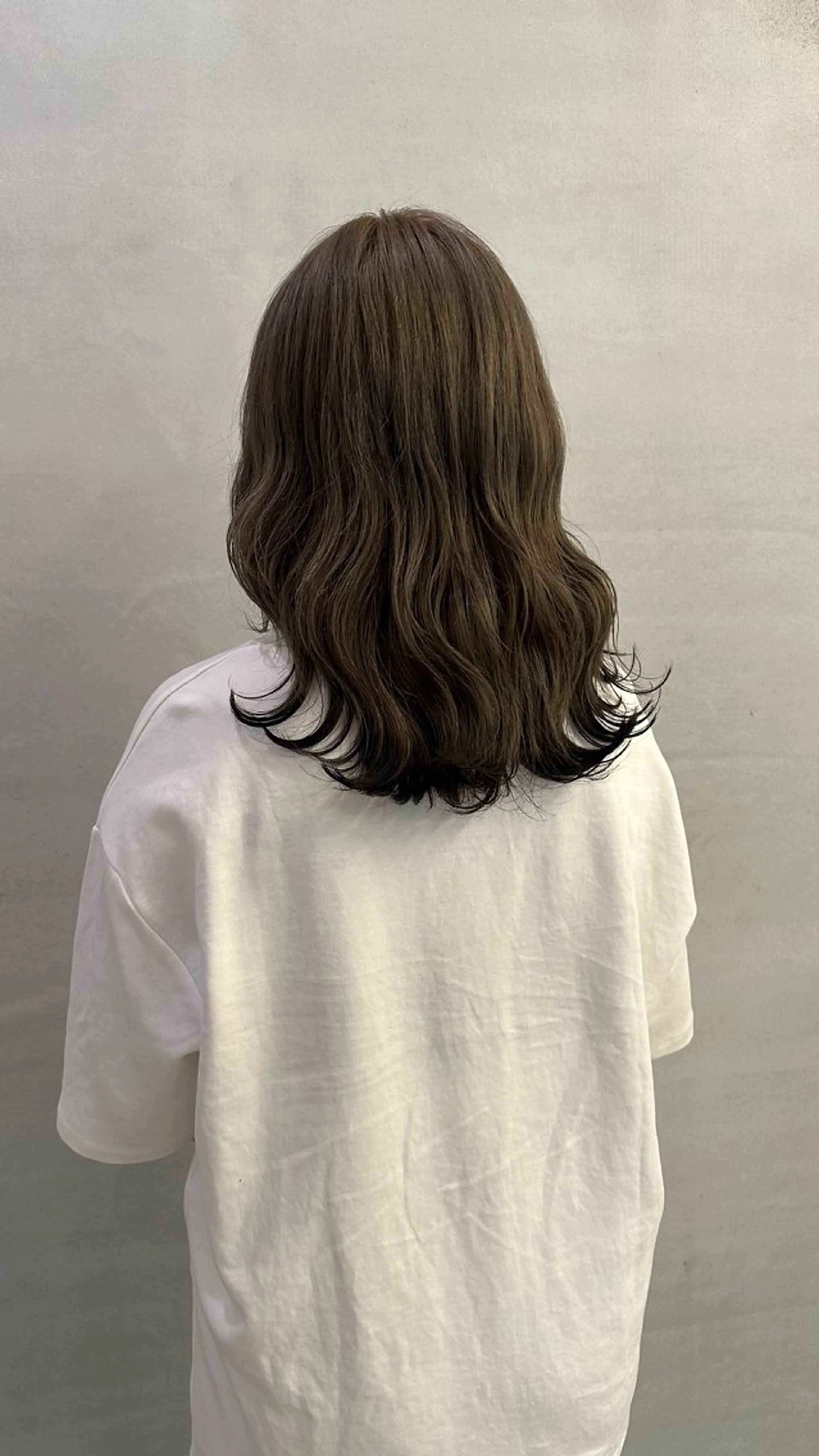 セミロング カラー ブリーチ 竹本りんか/梅田/ 新大阪/天王寺のヘアスタイル