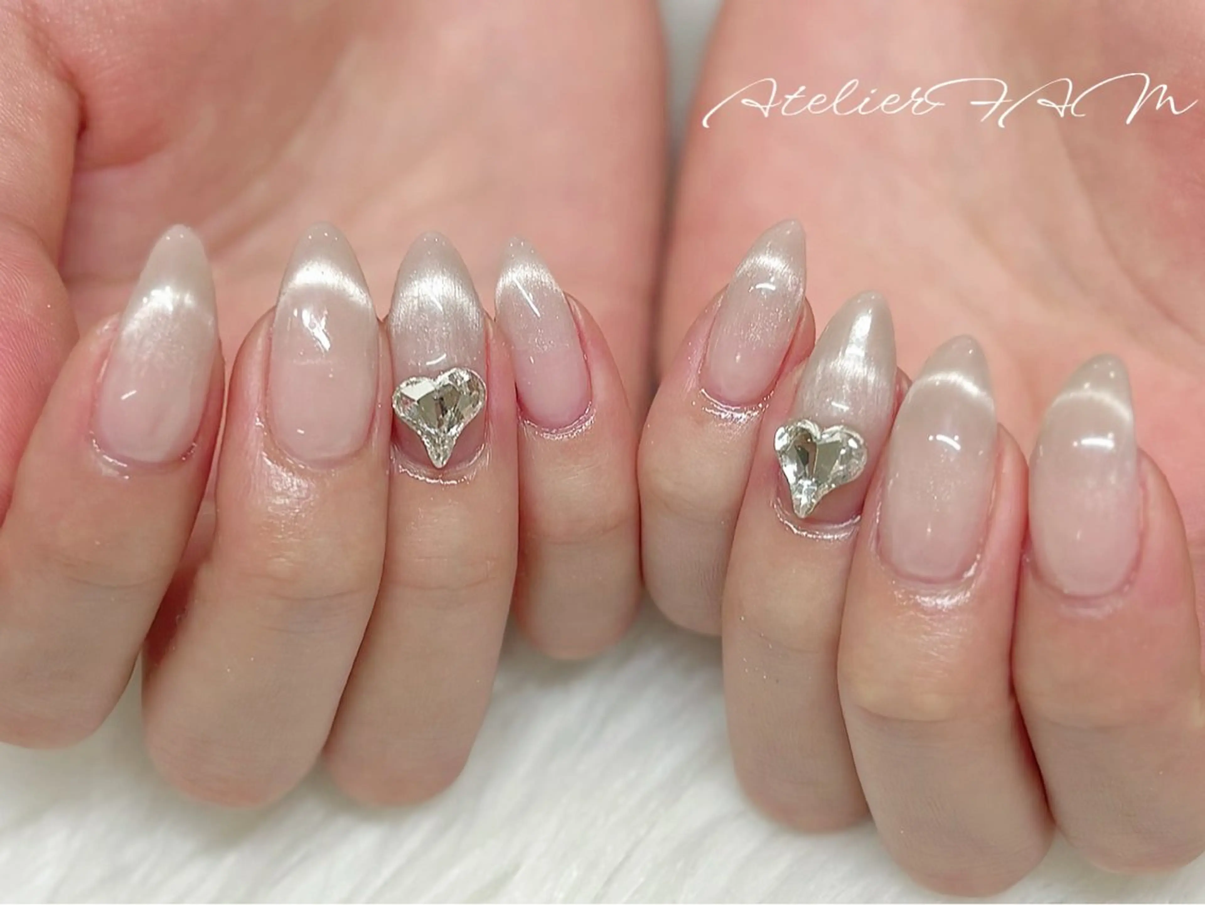 ネイル ハンドネイル nail&eyelashsalon atelier fam上本町店所属・アトリエ FAMのネイルデザイン