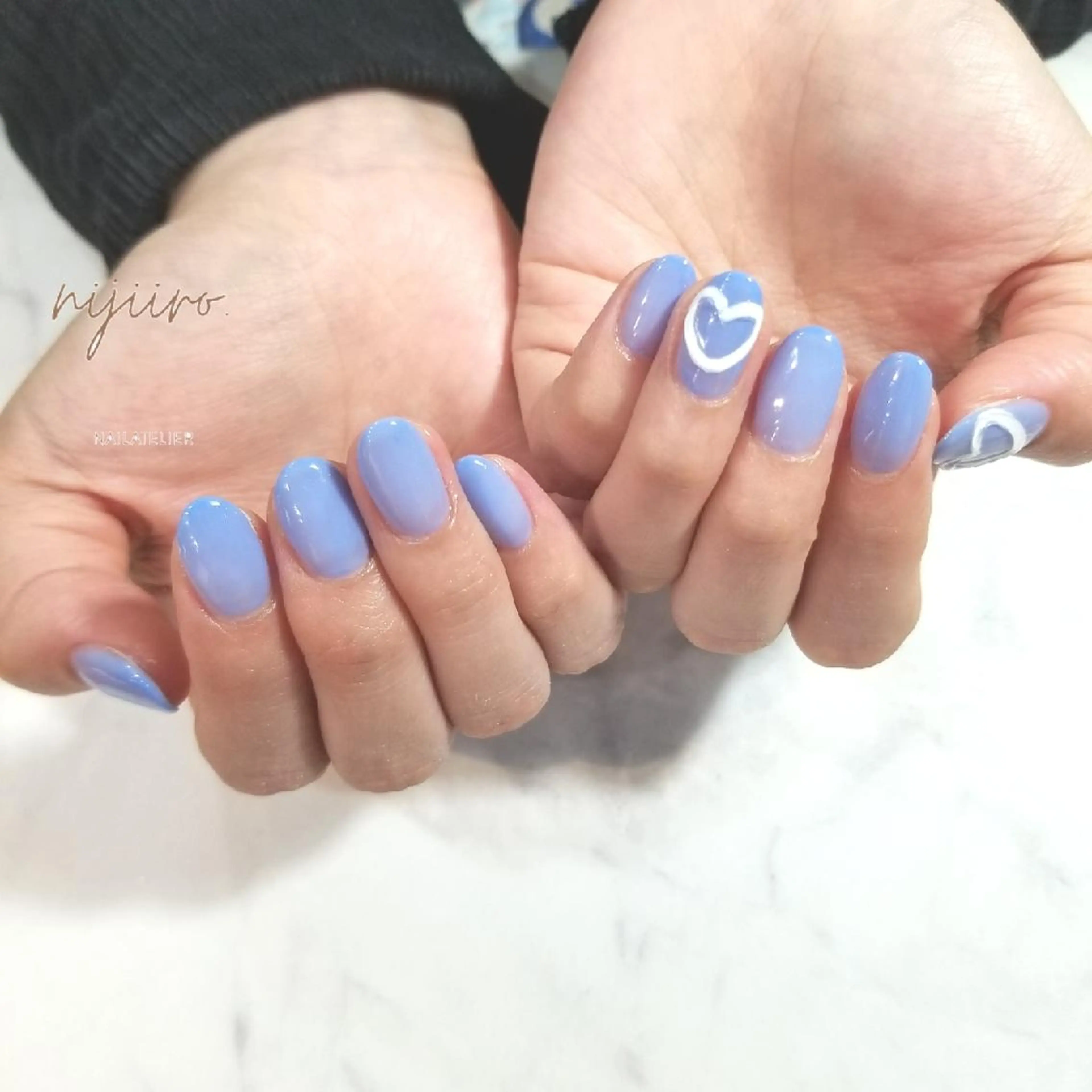 ネイル ハンドネイル nailatelier nijiiro.所属・nijiiro🌈 サトウのネイルデザイン