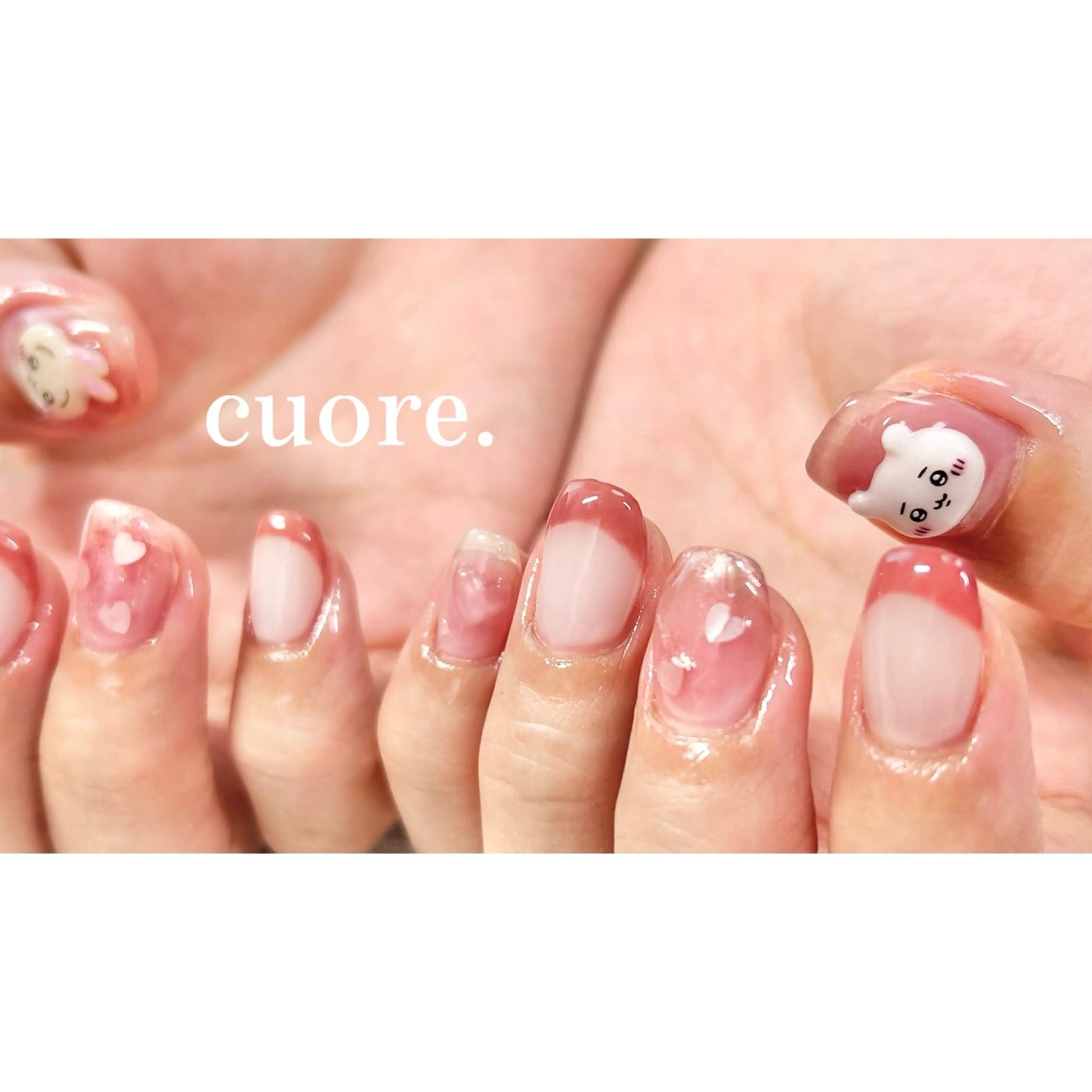 ネイル 持ち込み nail salon cuore.のネイルデザイン