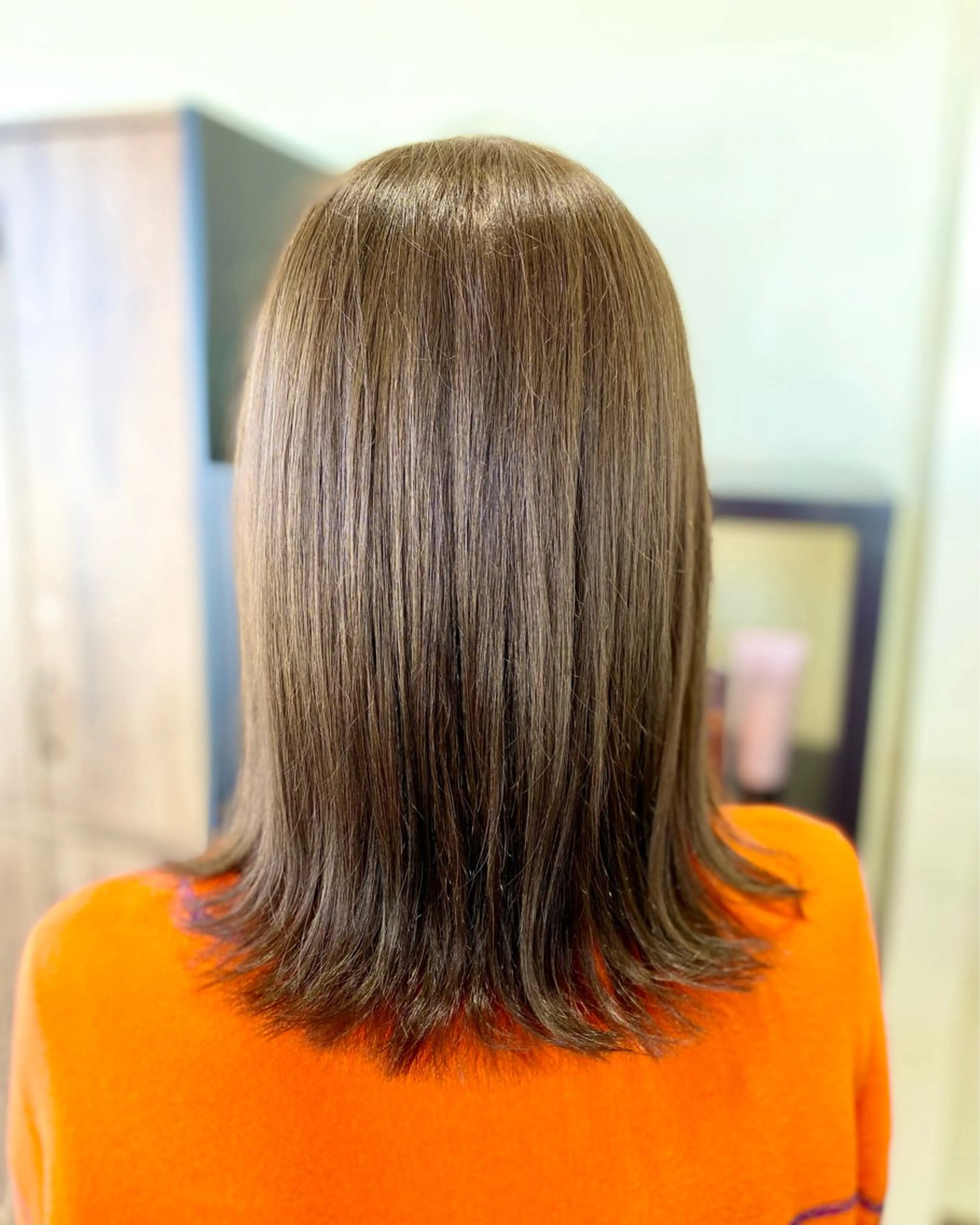 セミロング 太田 未来のヘアスタイル