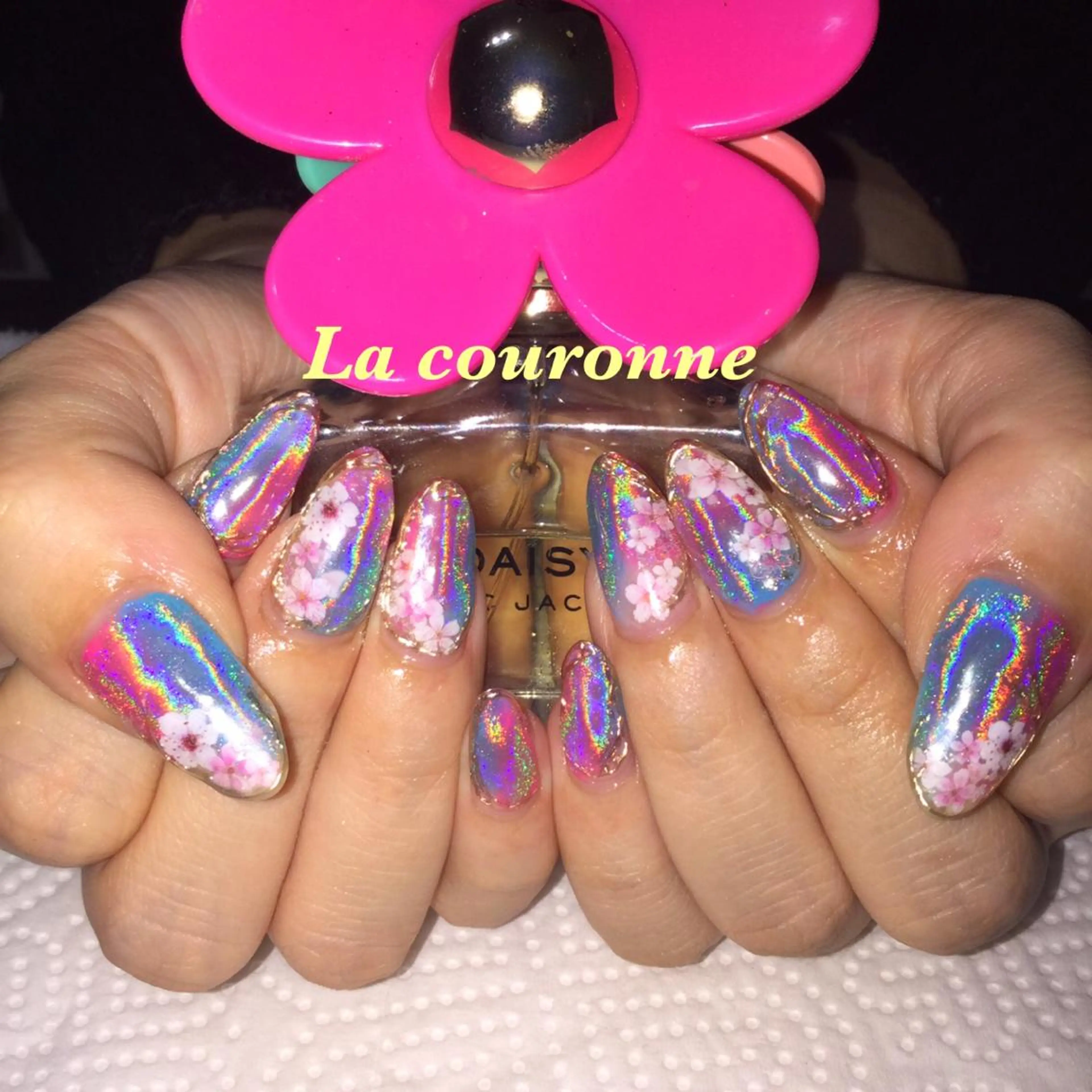 ネイル 持ち込み ハンドネイル Lacouronne NATSUMIのネイルデザイン