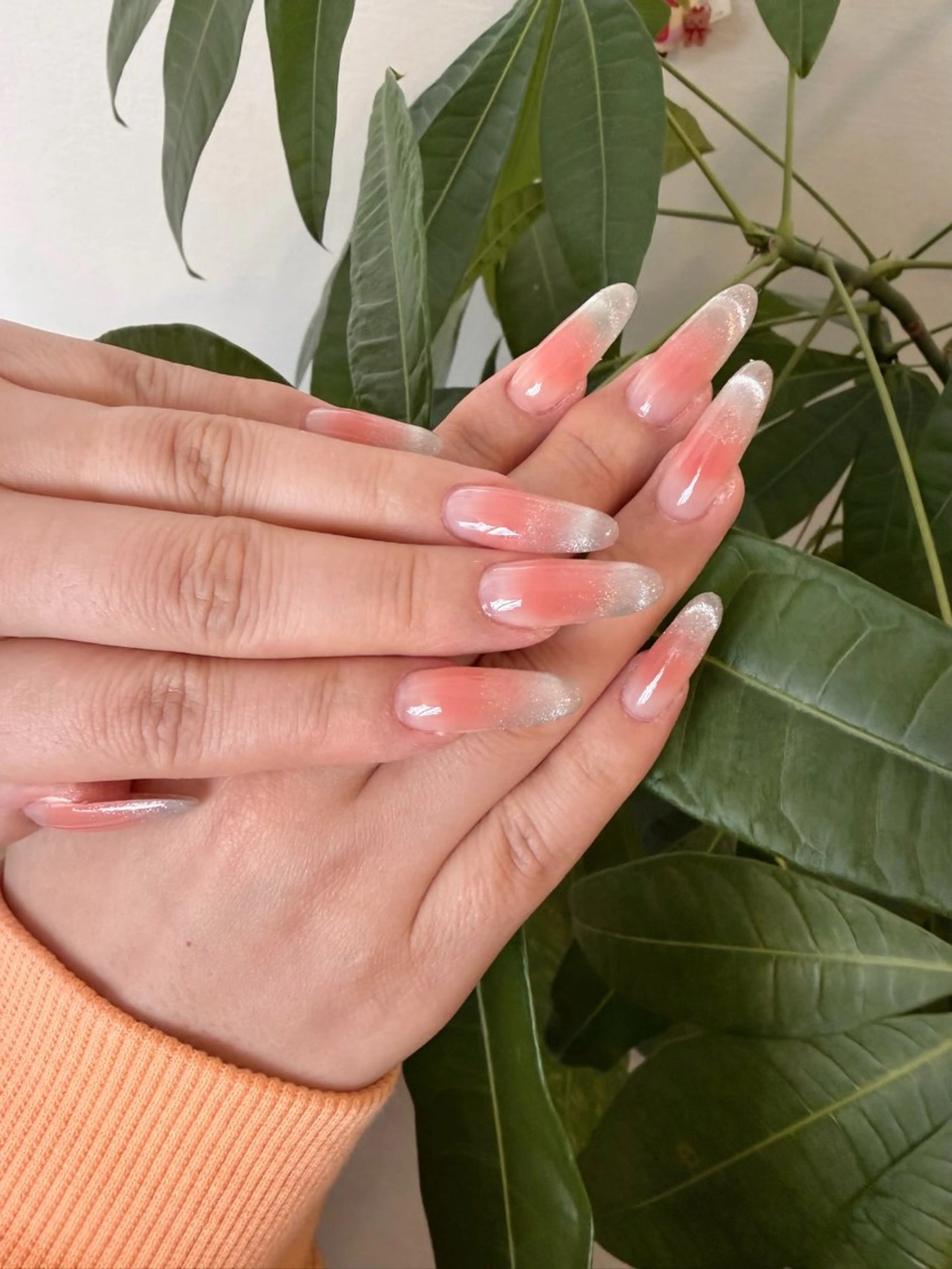 ネイル アートネイル チークネイル 長さ出し フラワーネイル フットネイル な なのネイルデザイン