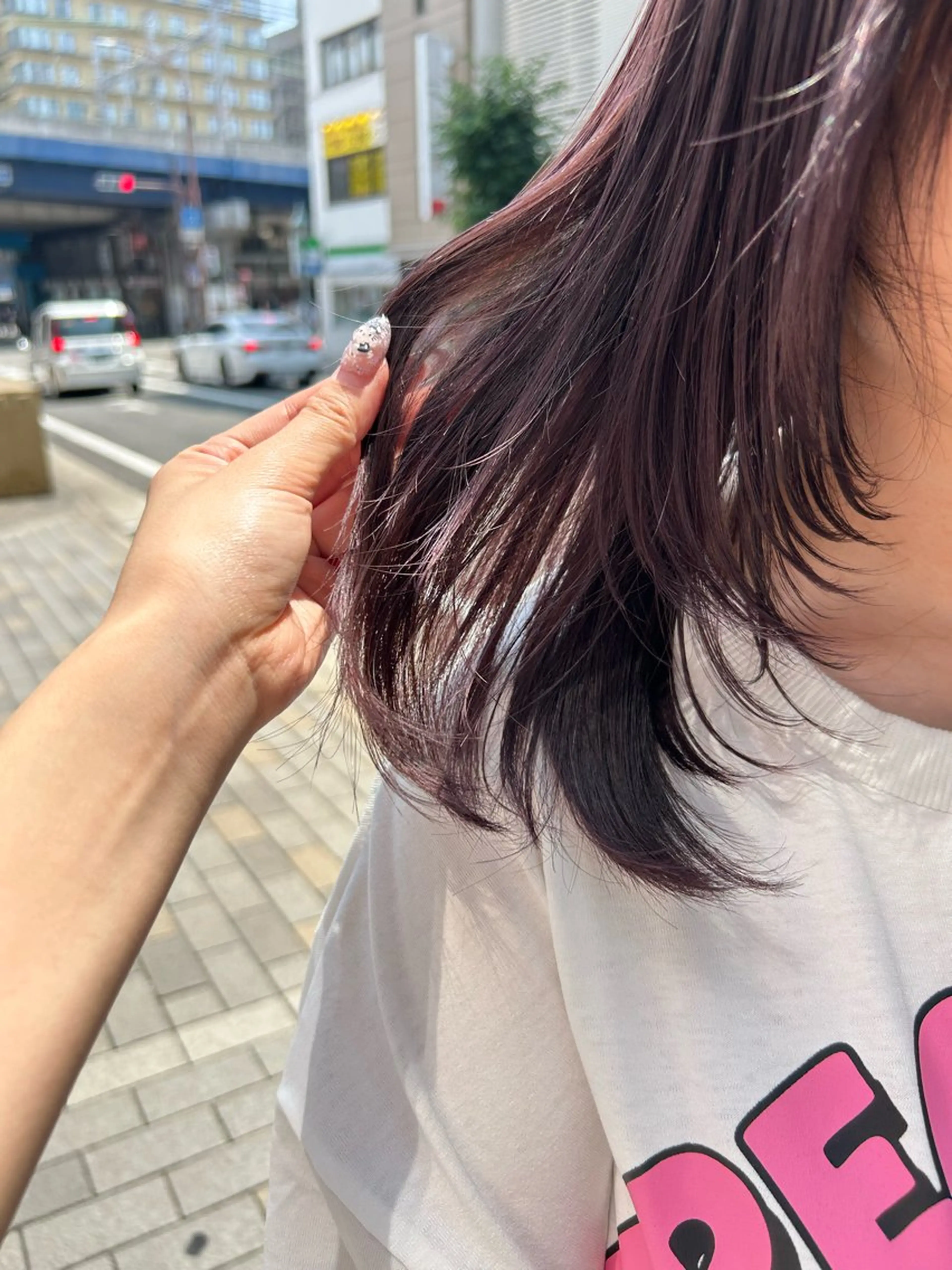 ミディアム ヘアカラー トリートメント ambiente所属・stylist 倉本恋のヘアスタイル