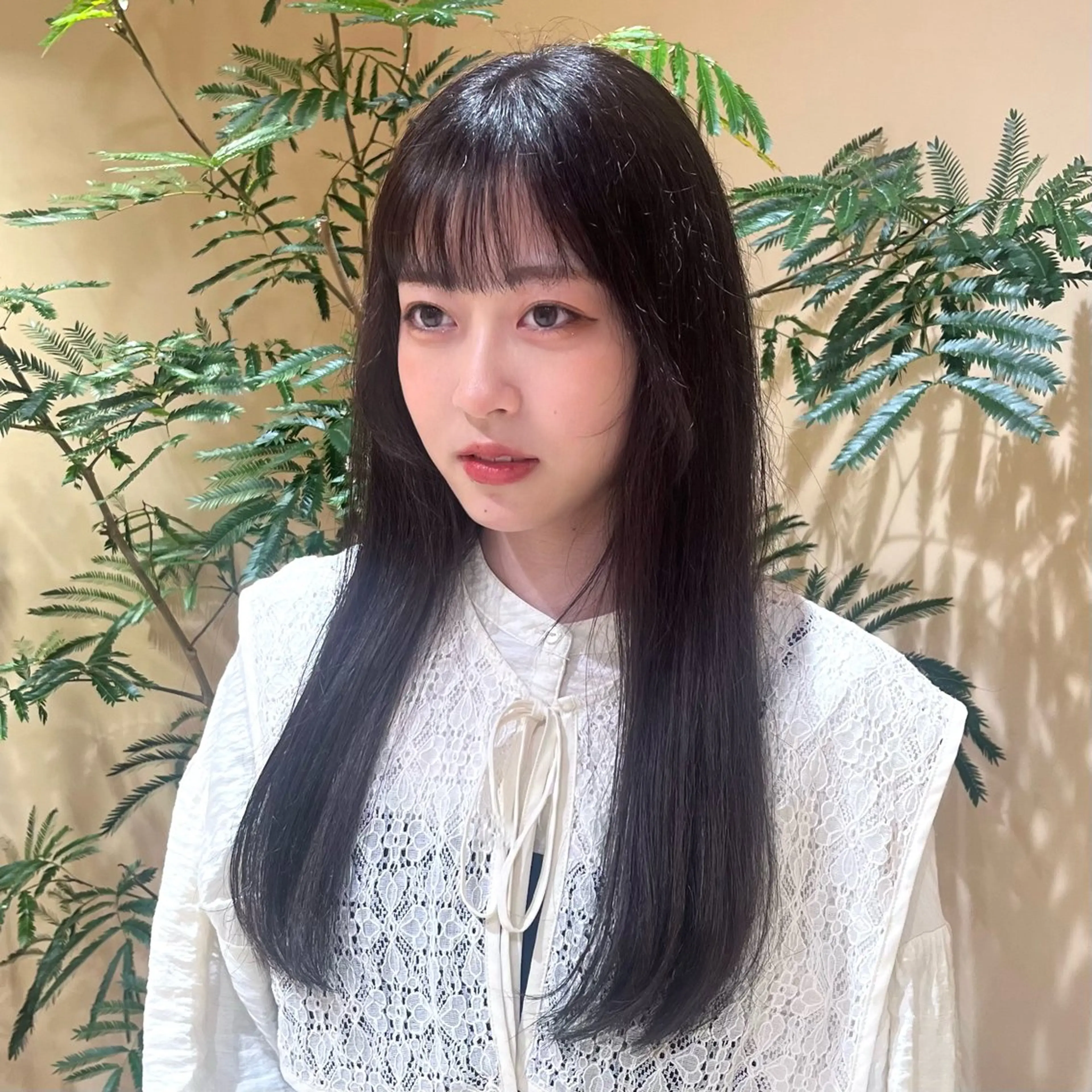 ロング カラー 透明感カラー ヘアカラー トリートメント coyumi / 𝘦 𝘮 𝘶のヘアスタイル