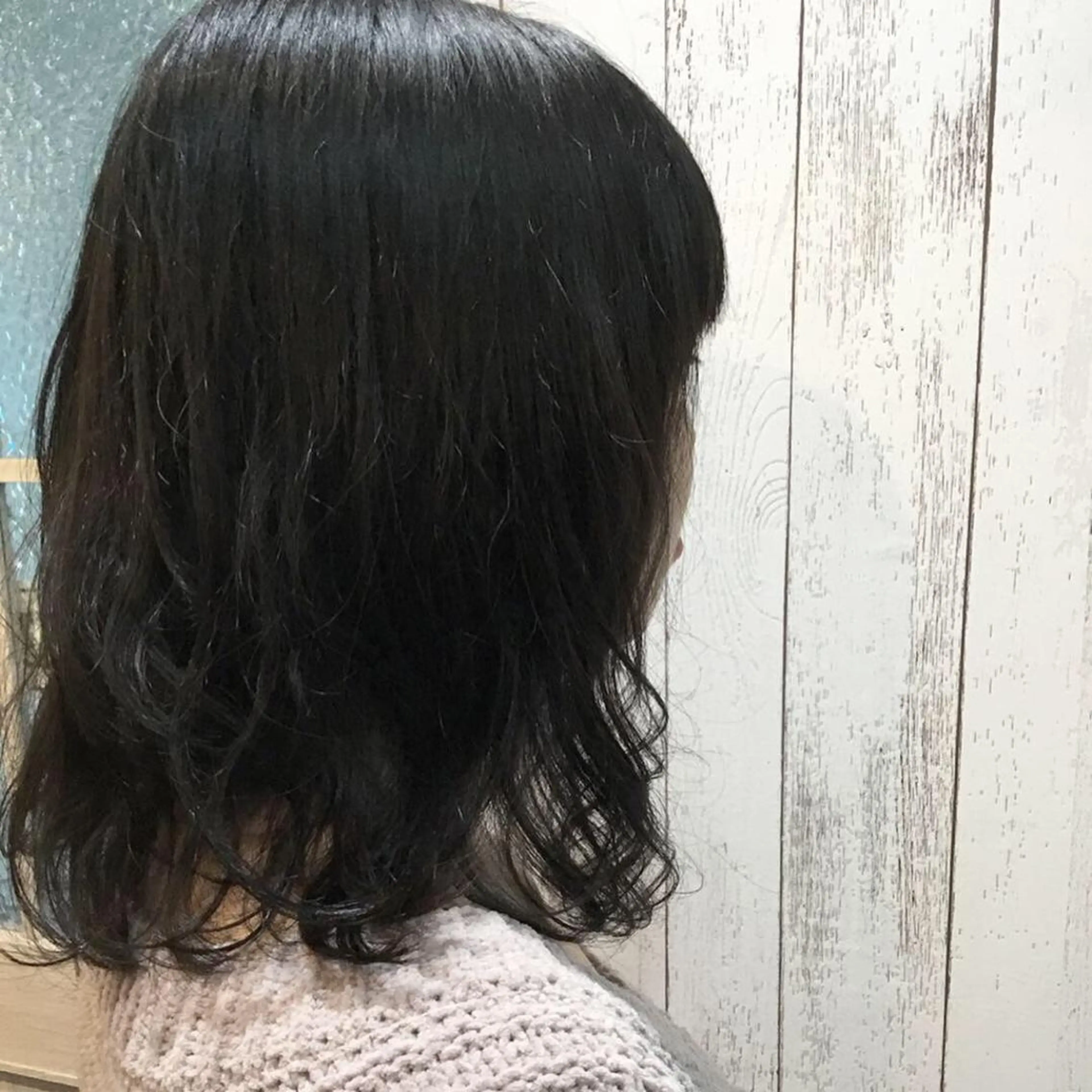 ミディアム カラー パーマ embrace エンブレイスのヘアスタイル
