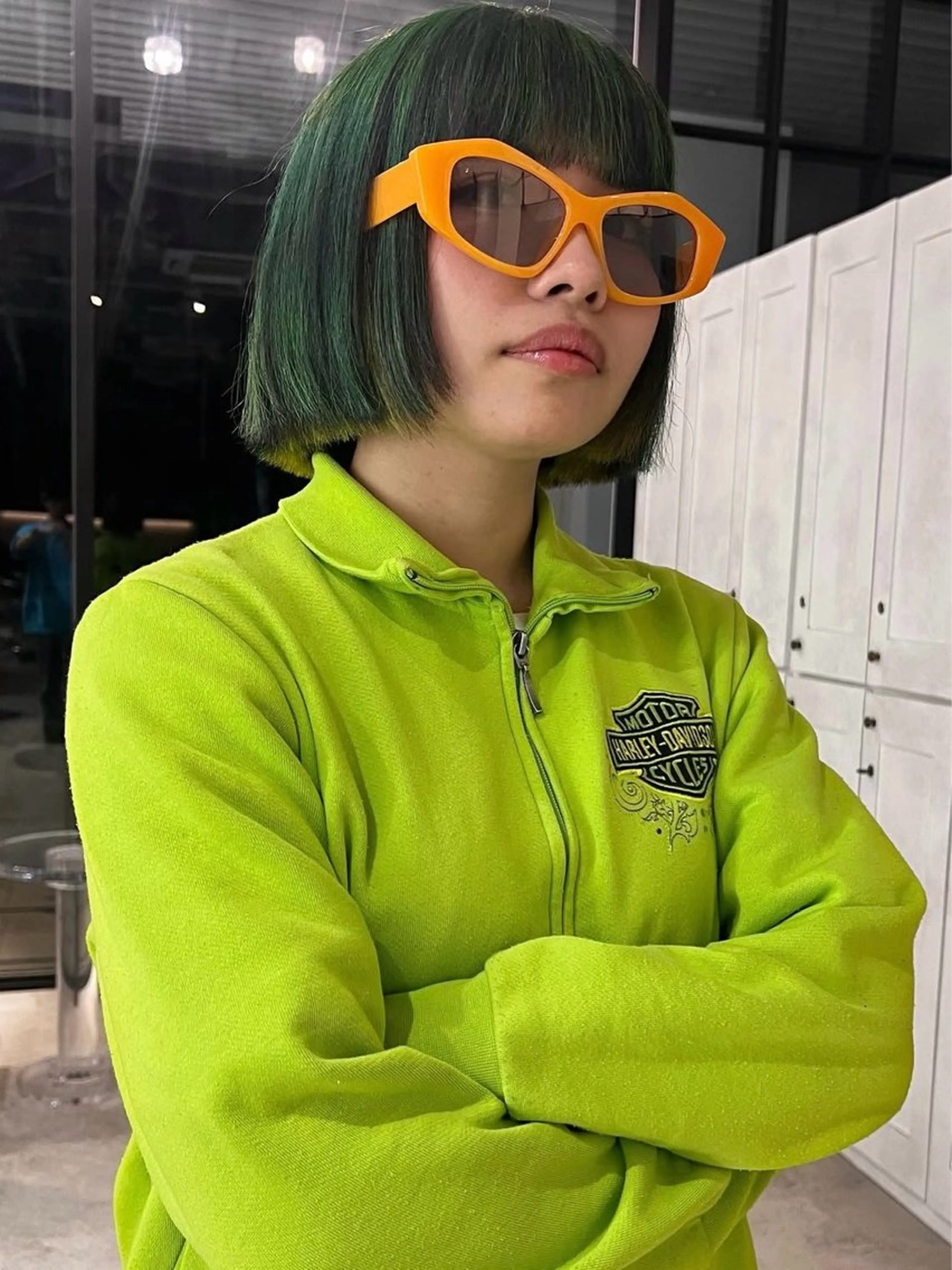 ミディアム ヘアカラー llwy所属・名古屋デザイン SOLAのヘアスタイル