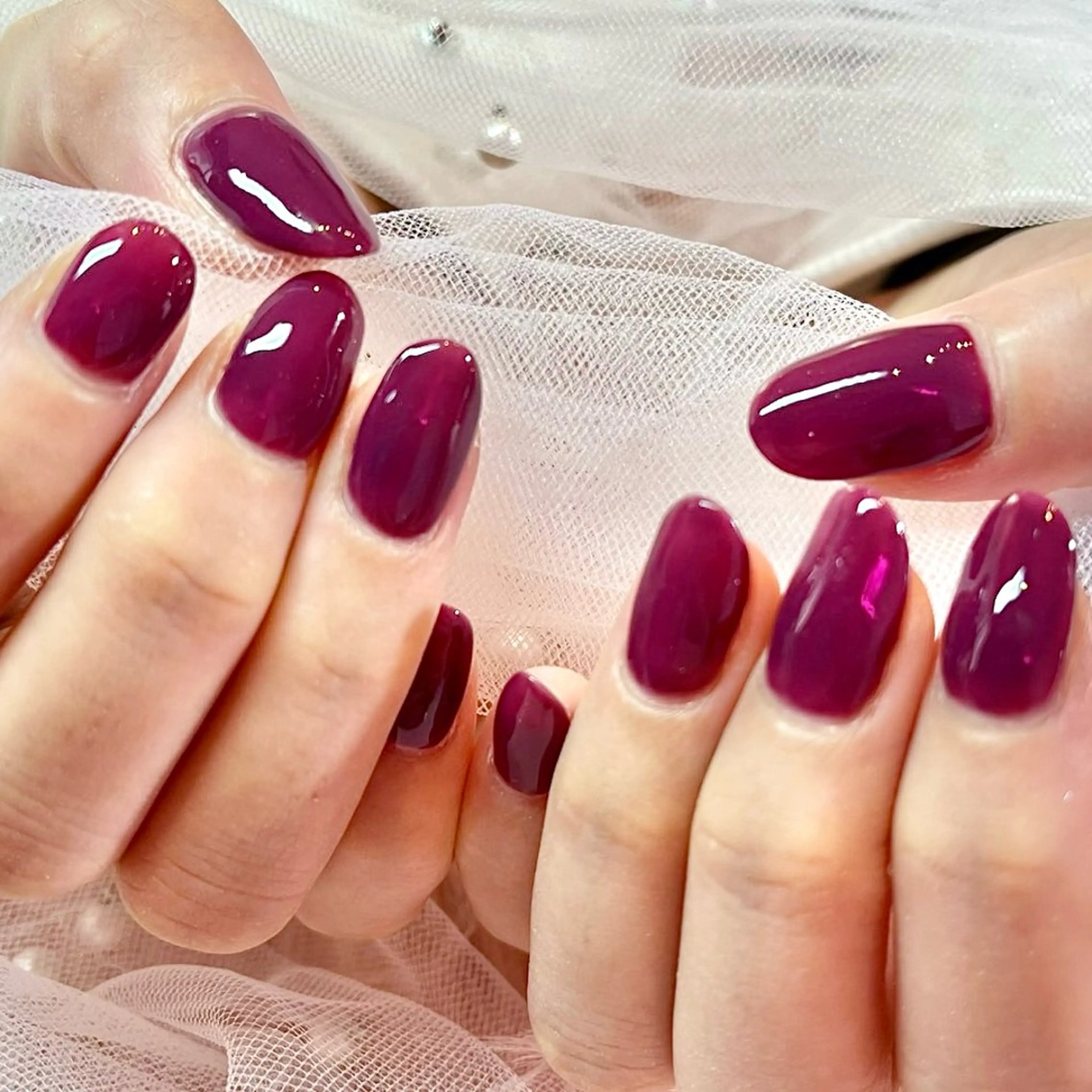 ネイル ワンカラーネイル ハンドネイル Alissa  Nail所属・長さだし/新栄町駅 Alissaのネイルデザイン