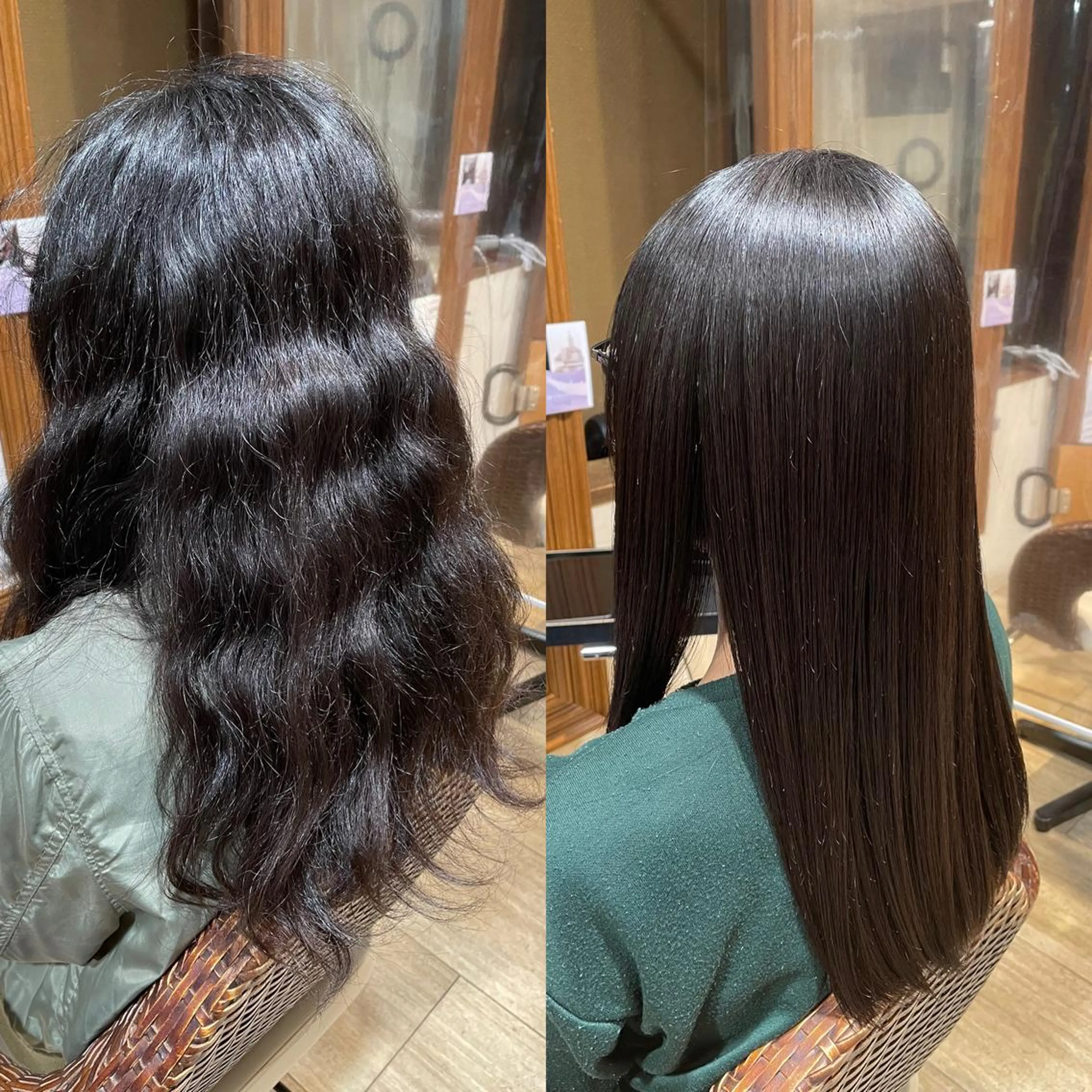 ロング 縮毛矯正 三好春奈 /イルミナカラーのヘアスタイル