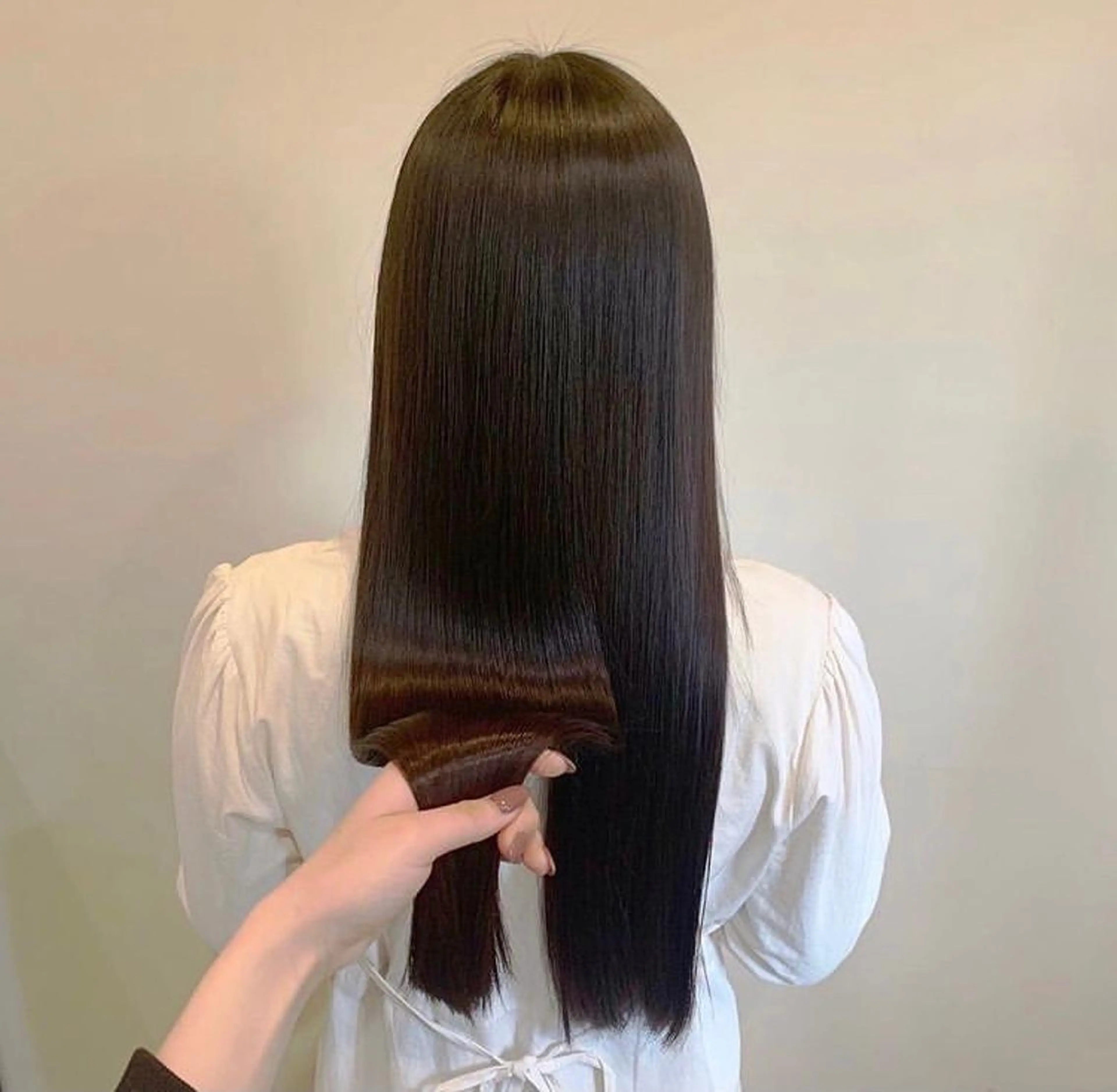 ロング カラー 髪質改善 髪質改善/ ツヤ髪カラー/高井のヘアスタイル